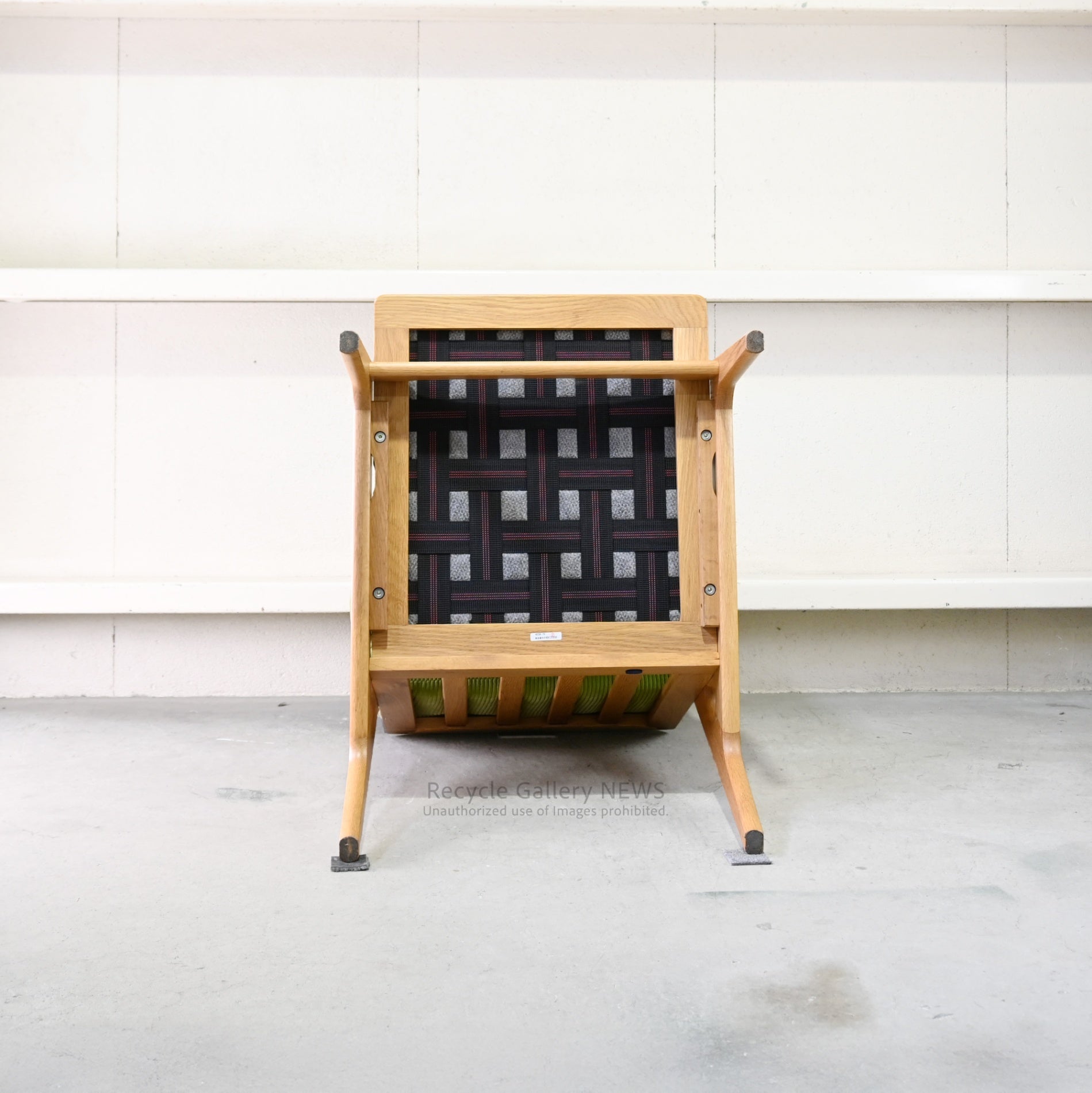 Maruni60 Frame Chair in Green Fabric Japanese Mid Century Modern / マルニ60 フレームチェア グリーンファブリック 日本 ミッドセンチュリー  ジャパニーズモダン