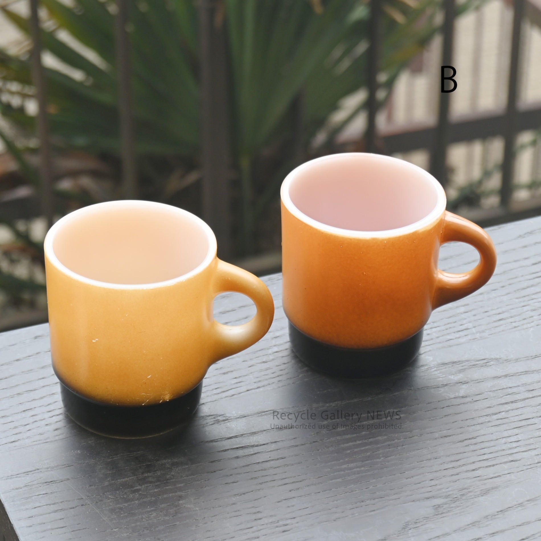 Vintage Fire-King Orange Stacking Mug American Mid-Century Industrial /ファイヤーキング スタッキングマグ オレンジ アメリカ ミッドセンチュリー インダストリアル