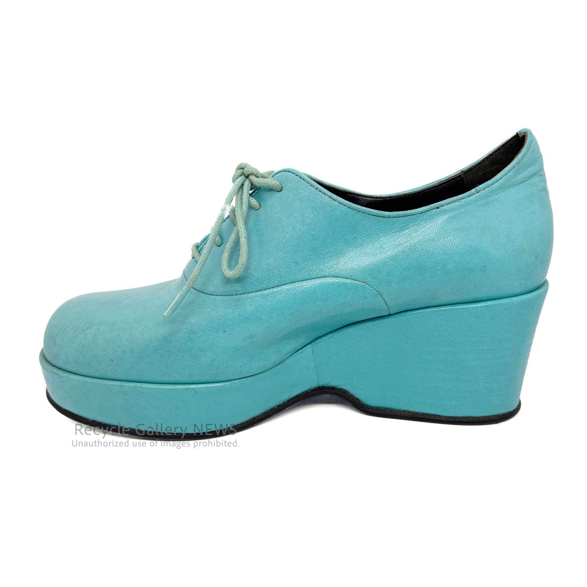 JIL SANDER thick-soled platform lace-up shoes 35 1/2 / ジルサンダー 23cm 厚底 プラットフォーム レースアップシューズ