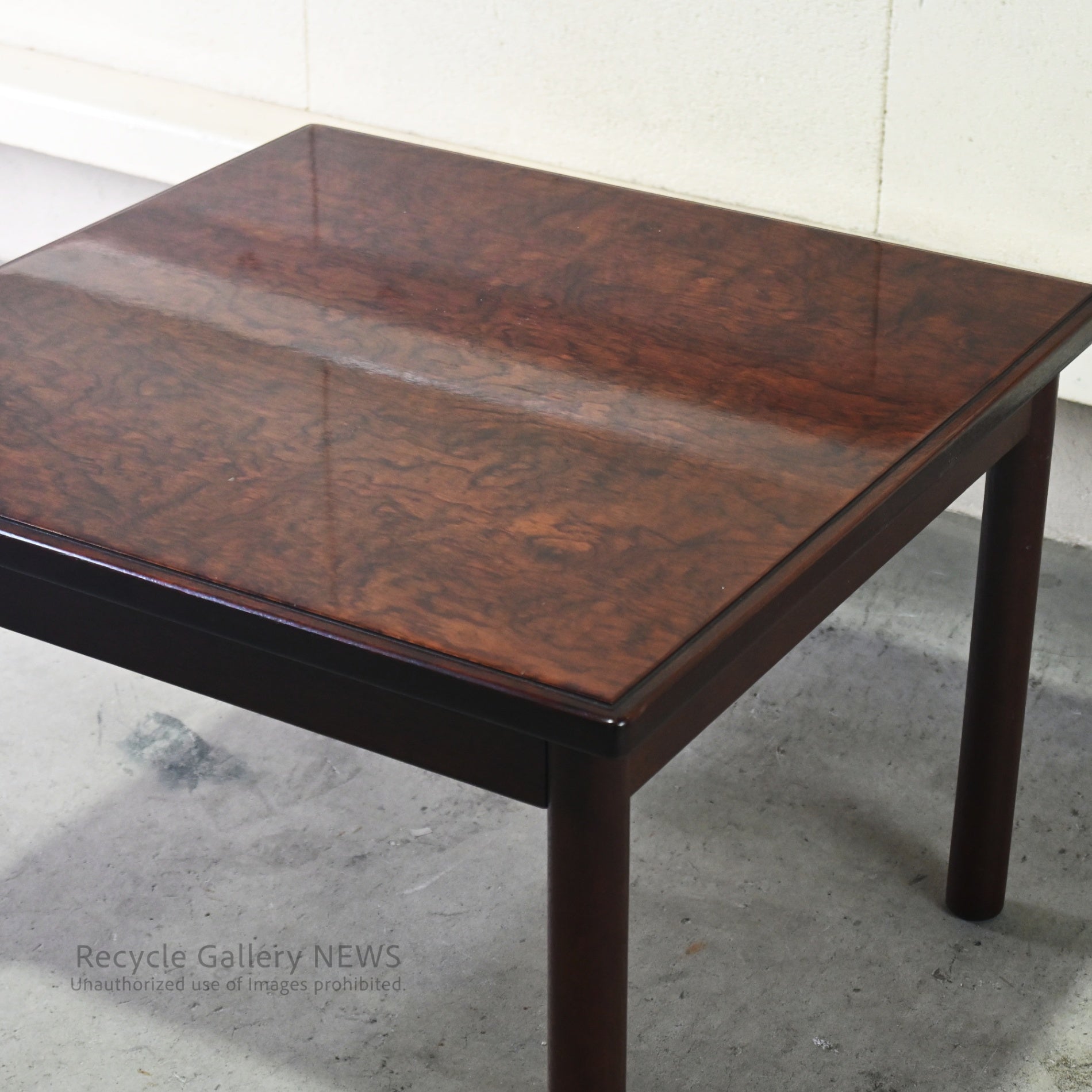 Old Maruni Mahogany Square Table Japanese Modern Design / オールドマルニ マホガニースクエアテーブル 日本 モダンデザイン