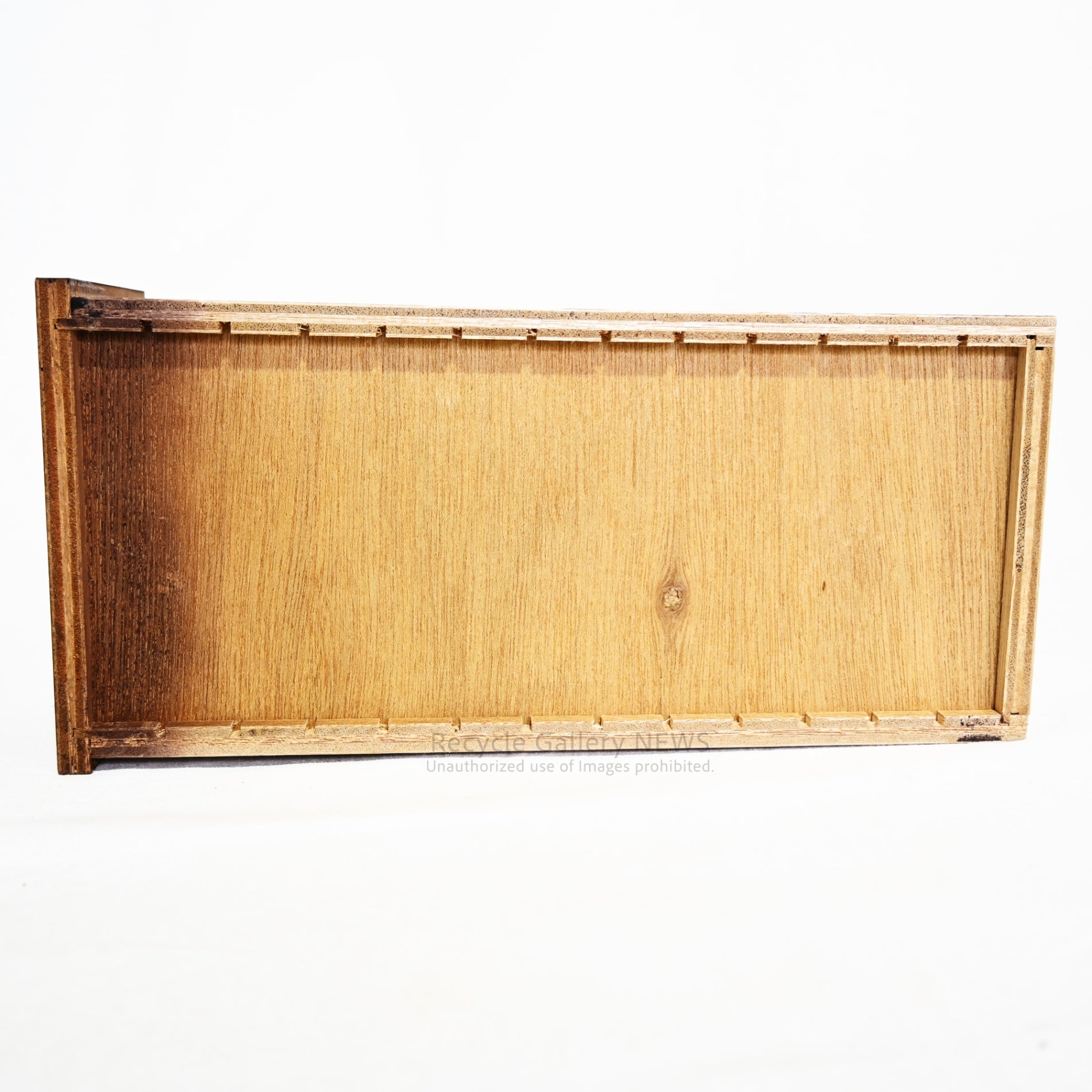 Rosewood-print Veneer small drawer unit with 4 drawers Showa retro style / ローズウッドプリント 突板小引き出し 引出4杯 昭和レトロ