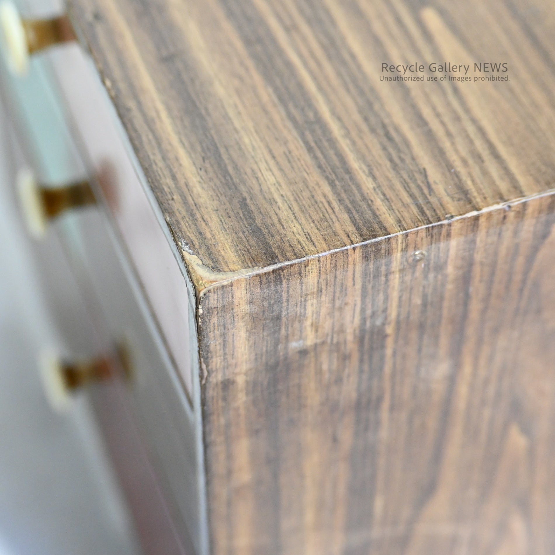 Showa Retro 3-Tier Drawer Storage Box Japanese Vintage / 昭和レトロ 3段 引き出し 小物入れ 日本ヴィンテージ