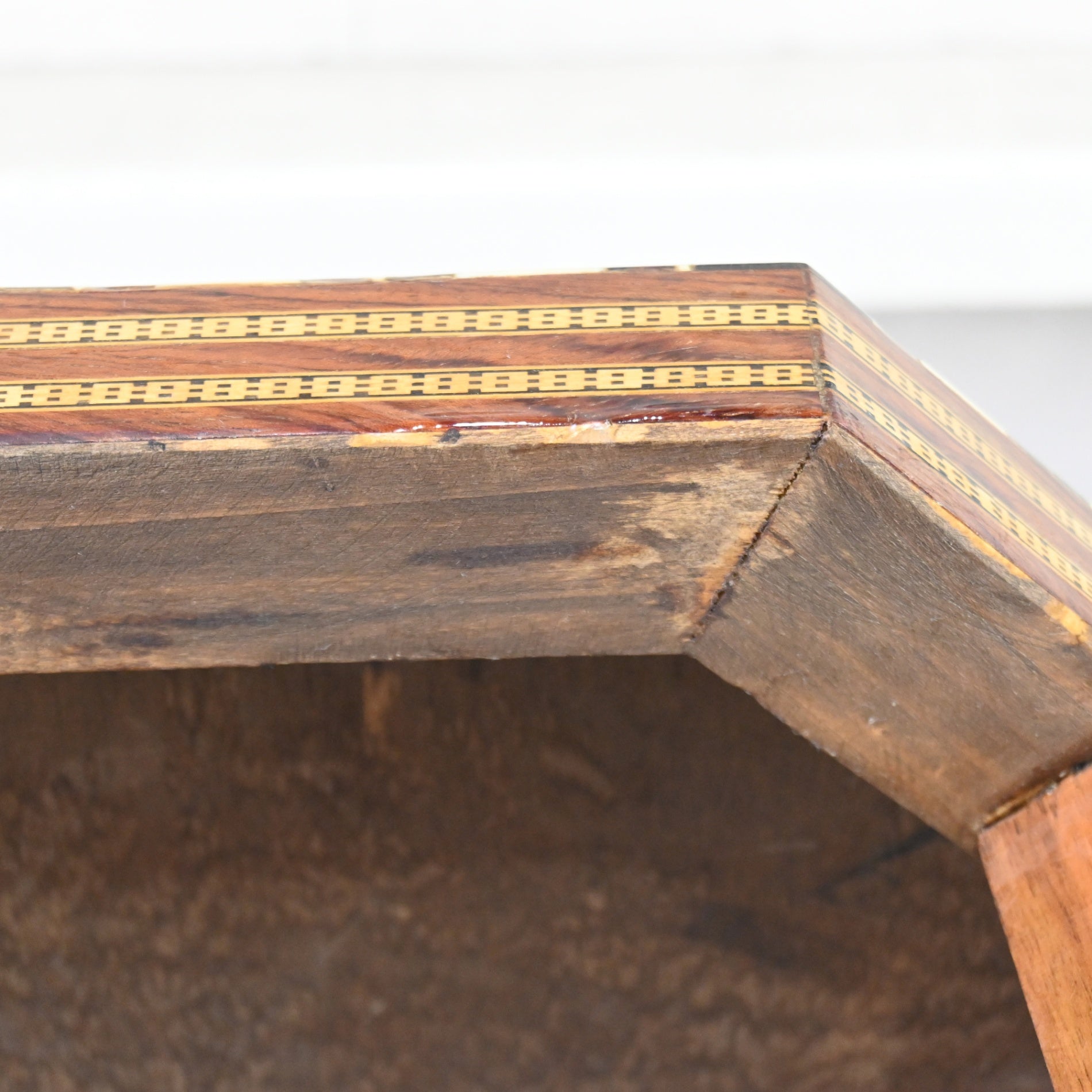 Taracea Furniture Spain Granada Traditional Craft Marquetry Table Vintage / スペイン グラナダ 伝統工芸 タラセア 寄木細工 テーブル ヴィンテージ