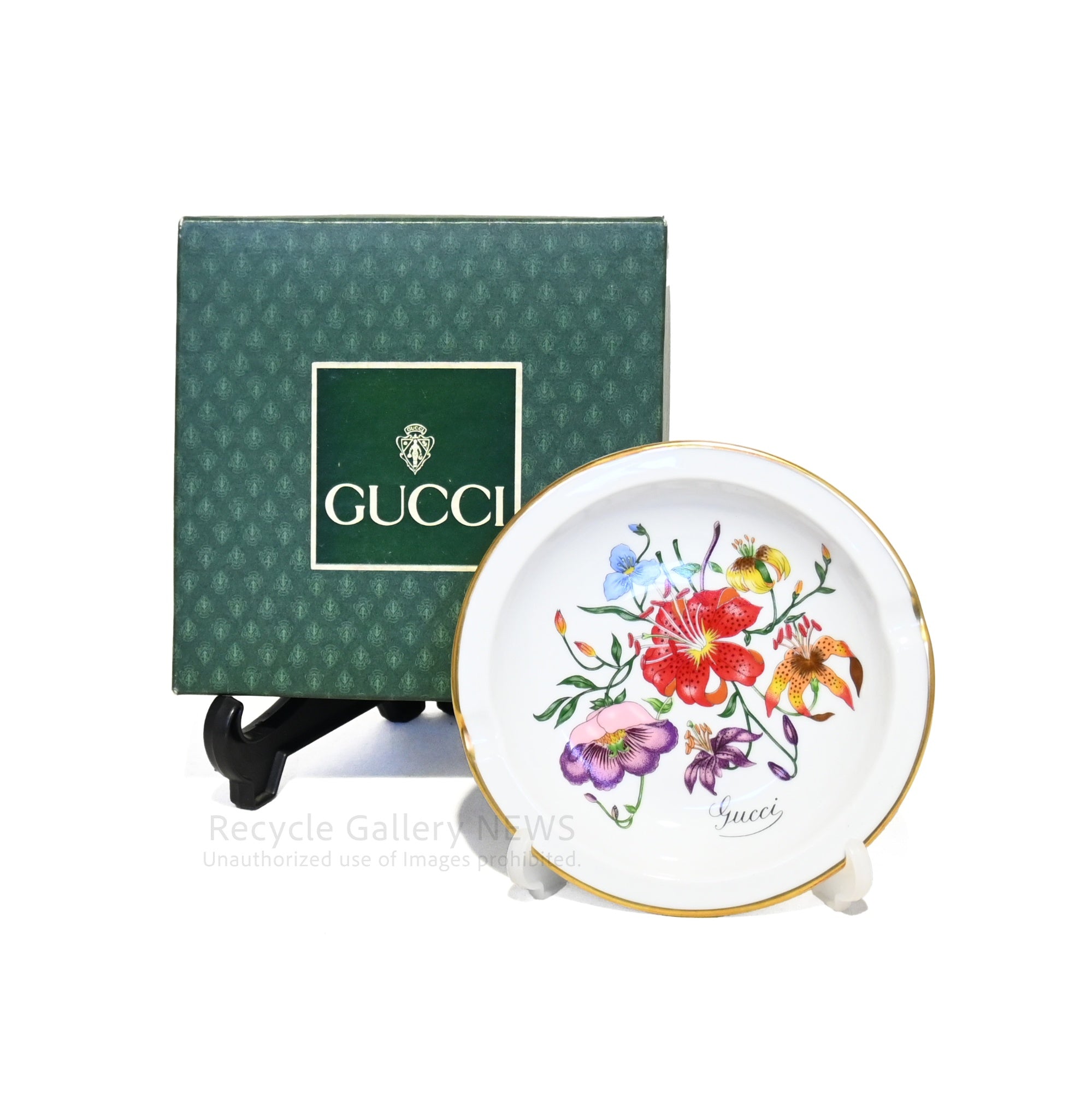 GUCCI x Ginori Ashtray 1970s-80s Unused Rare Italy / グッチ