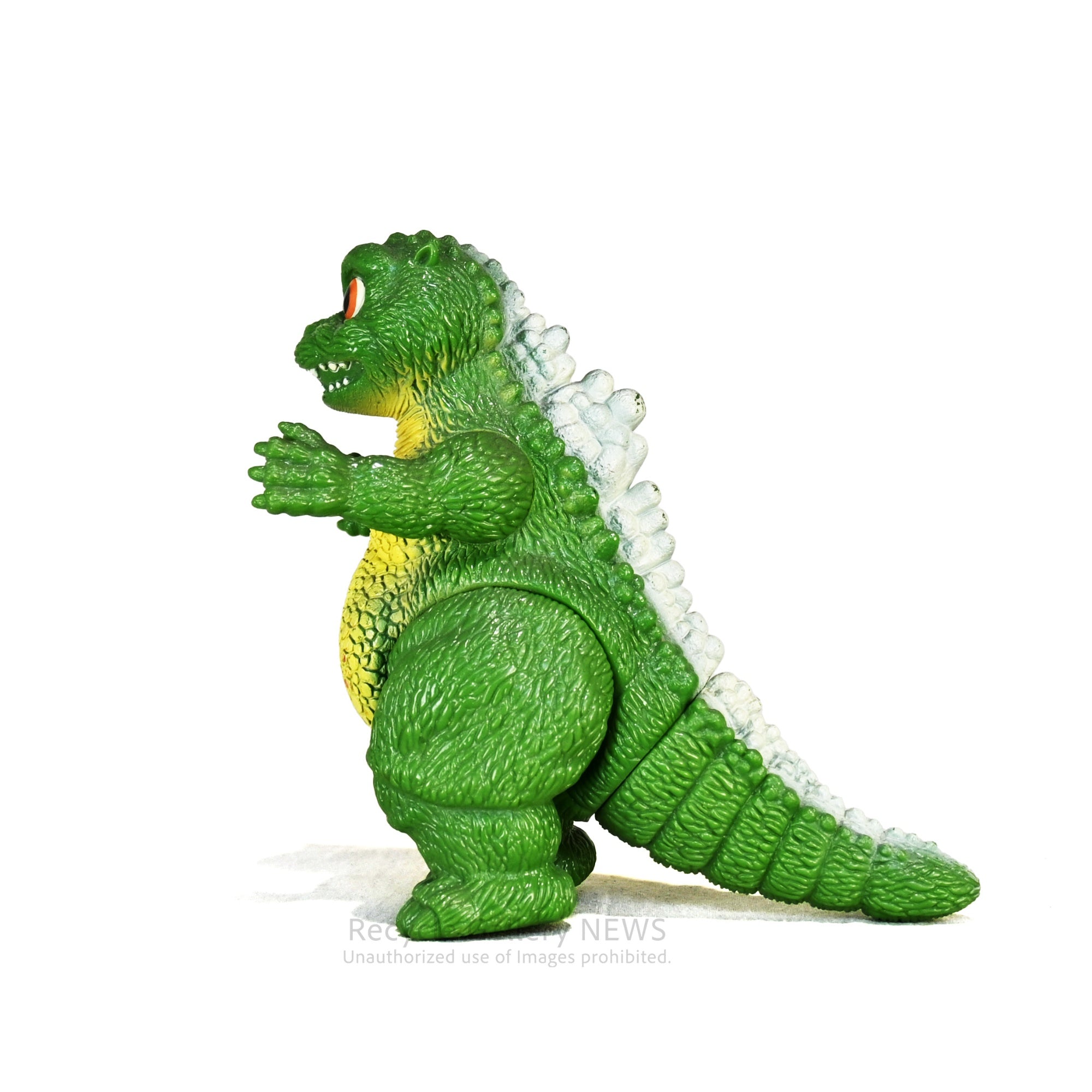 怪獣リトルゴジラ フィギュア BANDAI 日本製 美品　1994年製（タグ付） Old BANDAI Little Godzilla soft vinyl figure 1994 model Japan / 旧