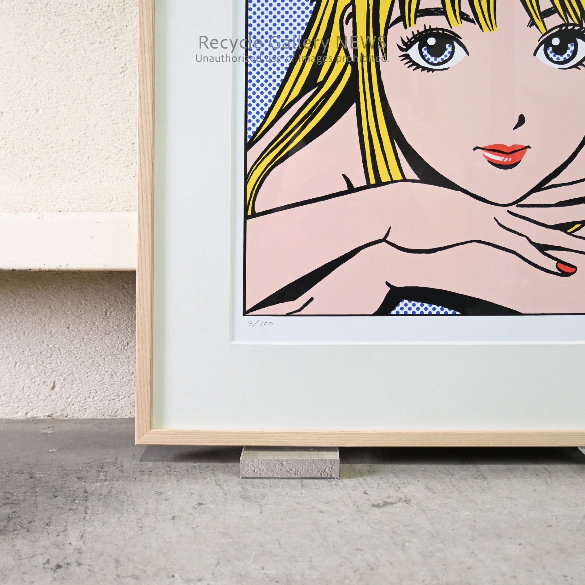 Hisashi Eguchi "Stop!! Hibari-kun! (Large Ver.)" Lithograph High-Definition Giclée Print Japanese Pop Art / 江口寿史 ”ストップ!!ひばりくん! （large ver.）” リトグラフ 高精細ジークレー版画 日本 ポップアート