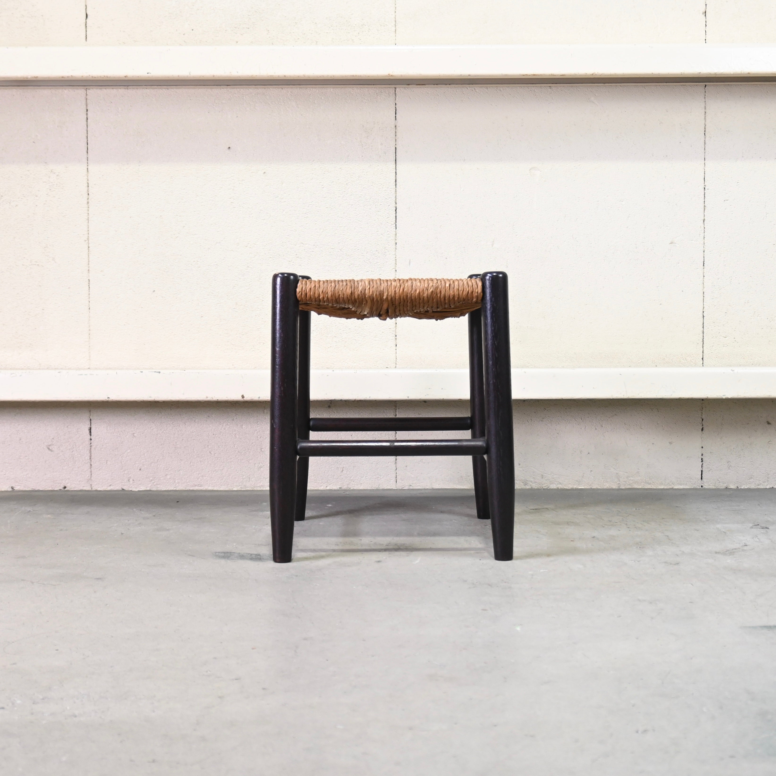 Matsumoto mingei Rush seated stool N.19 Japan vintage Fork art / 松本民芸家具 ラッシスツール #19型 民藝 ジャパンヴィンテージ