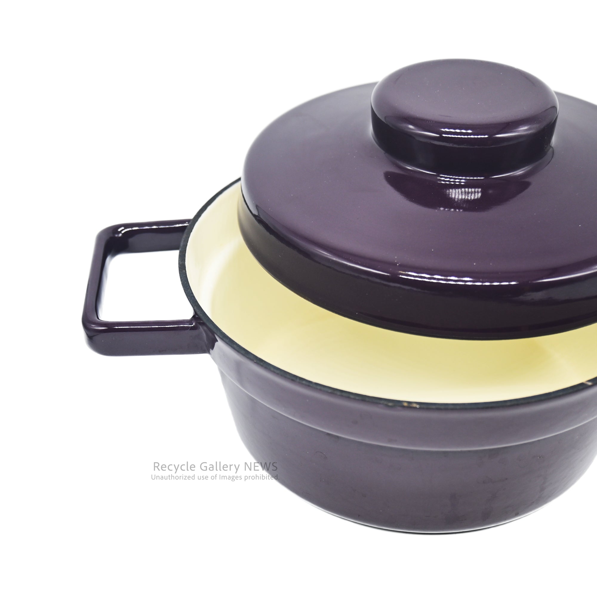 RIESS Enamel Pot Casserole 20cm Inner Diameter Made in Austria