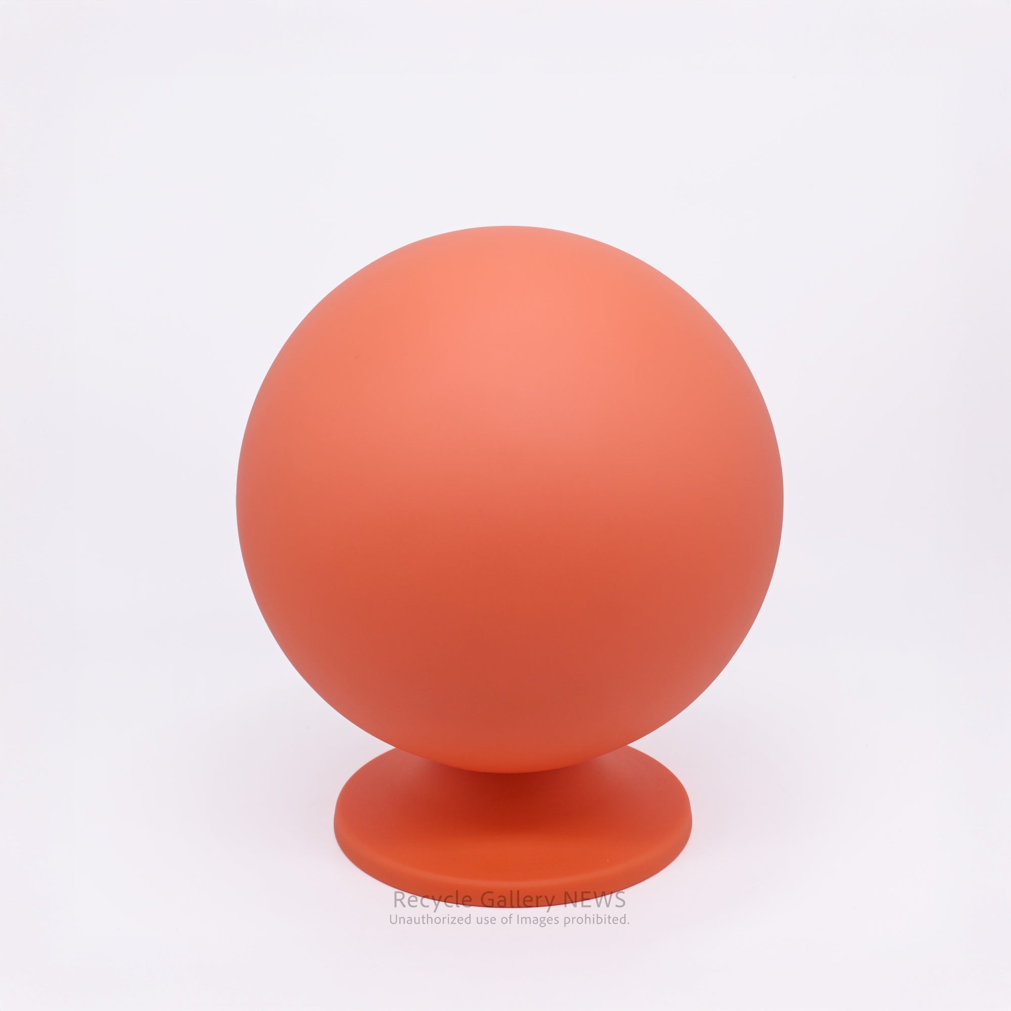 Timestone Vintage Orange Desk Clock Space Age Mid Century Modern Retro Pop / タイムストーン 置時計 オレンジ スペースエイジ ミッドセンチュリー レトロポップ