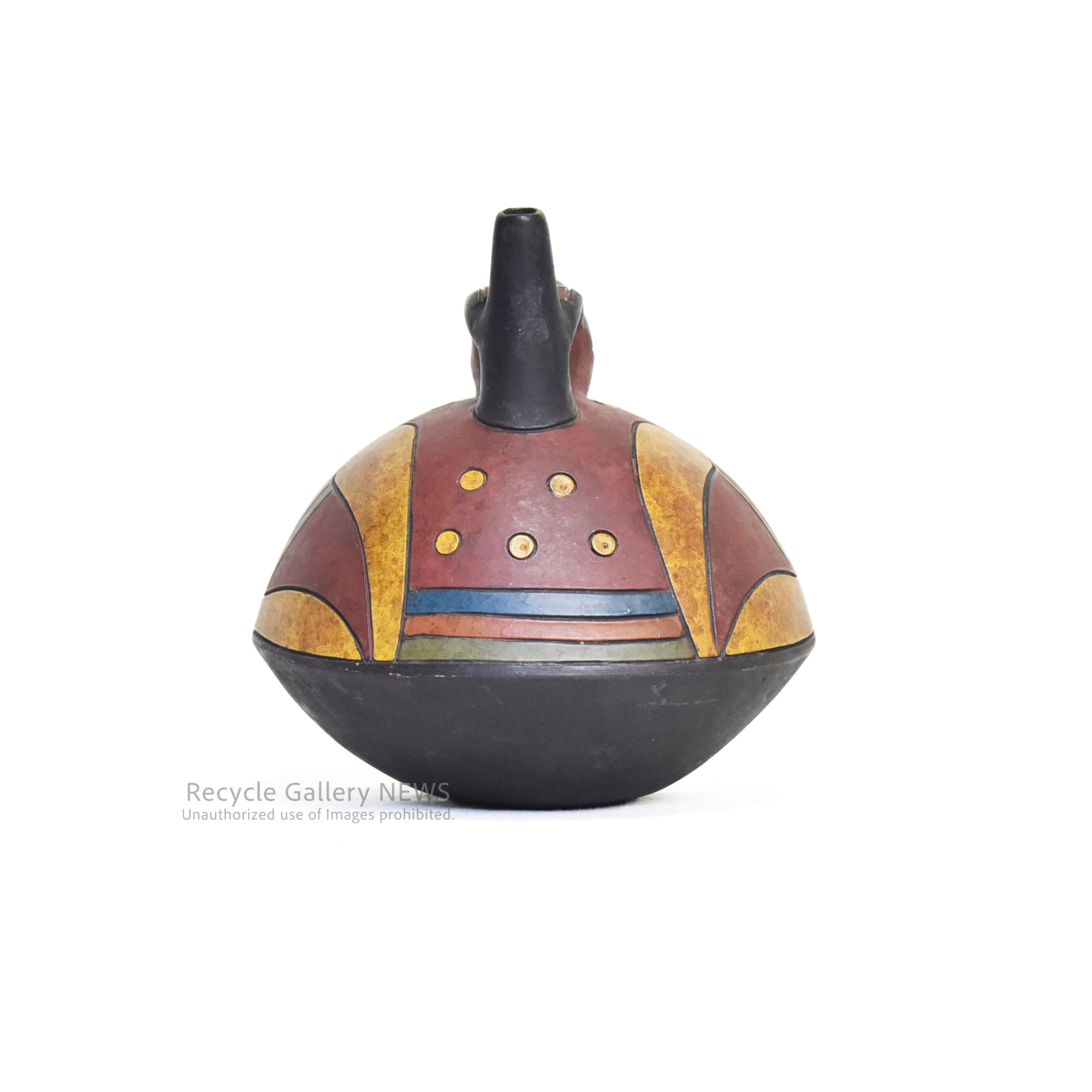 South America Bird Jug earthenware Stoneware Peru Fork art / 鳥型 鐙型注口土器 水差し 炻器 南米 ペルー フォークアート