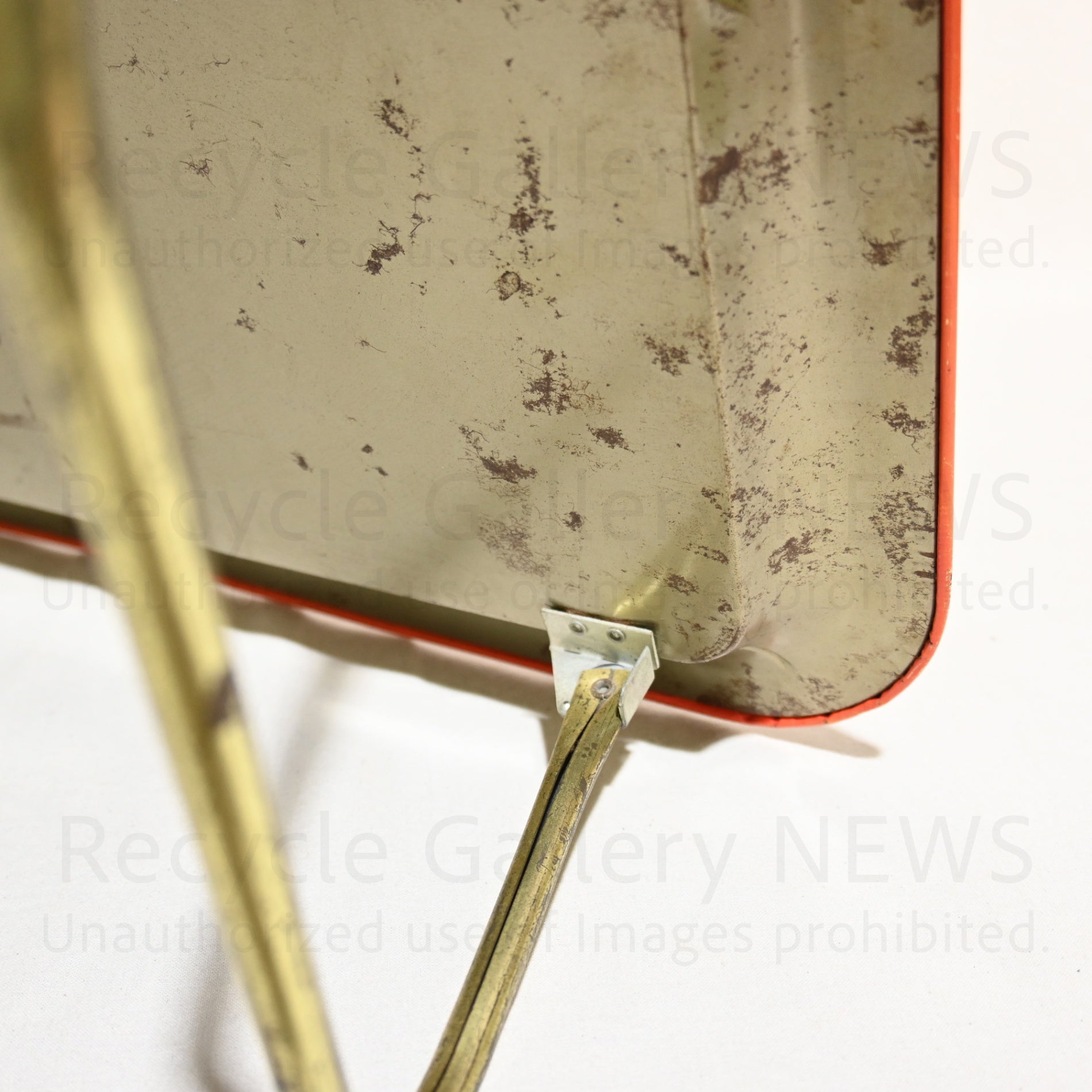 PAC-MAN Folding Mini Table Tin Tray 1980’s Vintage / パックマン 折りたたみ ミニテーブルトレー ブリキトレイ 80年代ヴィンテージ