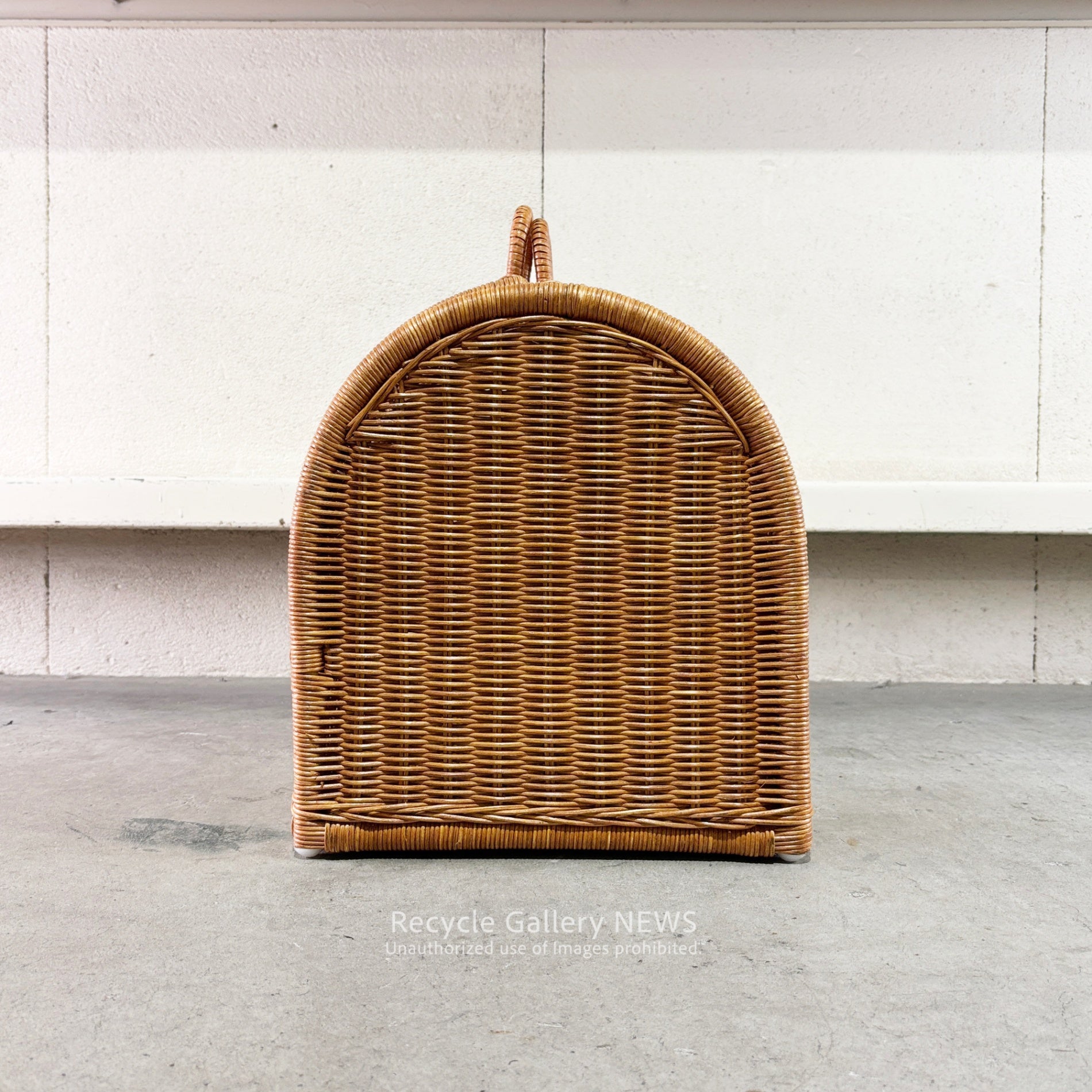 Rattan Pet Carrier Pet Cage Basket / 籐 ラタン ペットキャリー ペットケージ カゴ