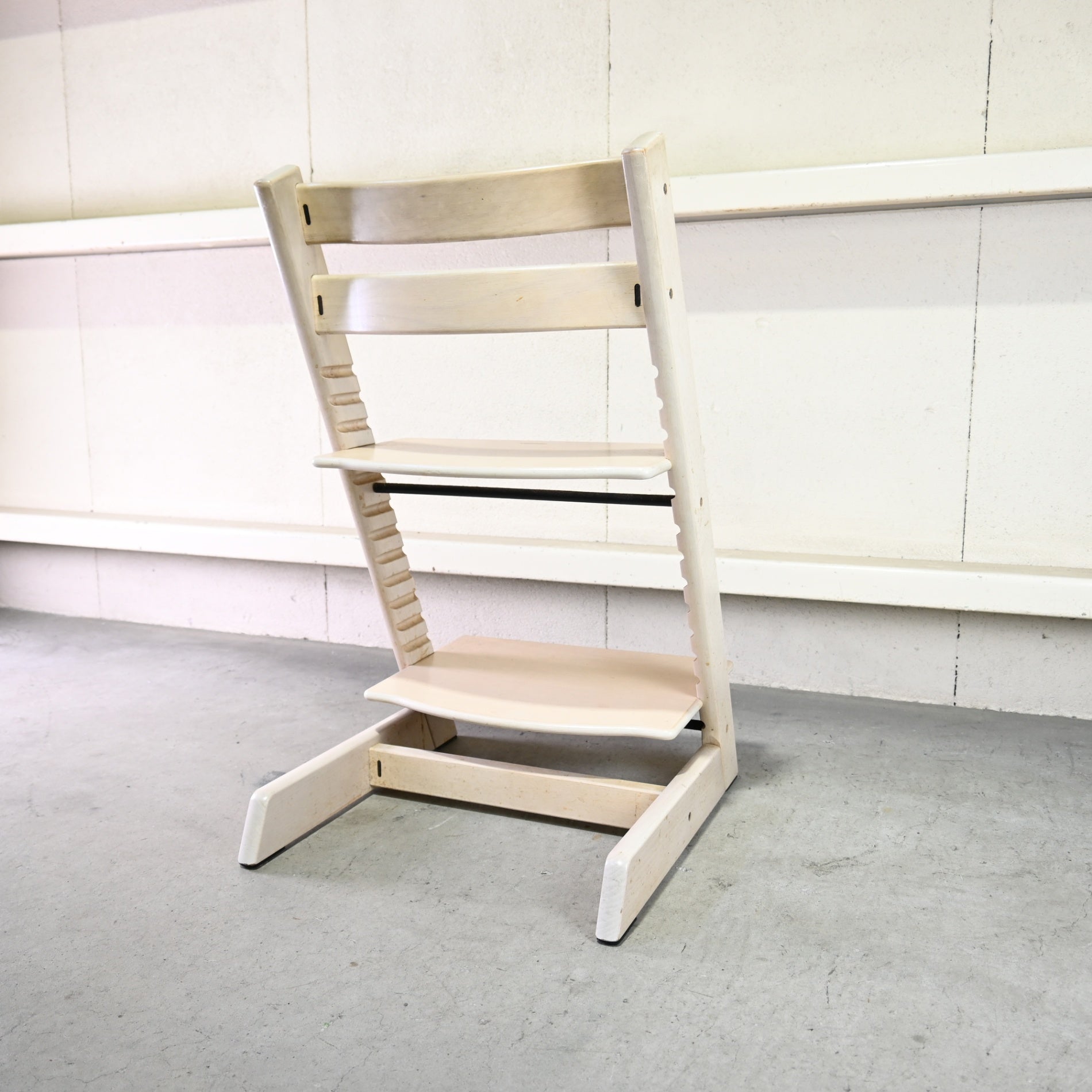 STOKKE TRIPP TRAPP Kids Chair Baby chair Ivory Scandinavian / ストッケ トリップトラップ キッズチェア ベビーチェア 廃盤色 アイボリー 北欧インテリア ※使用感あり