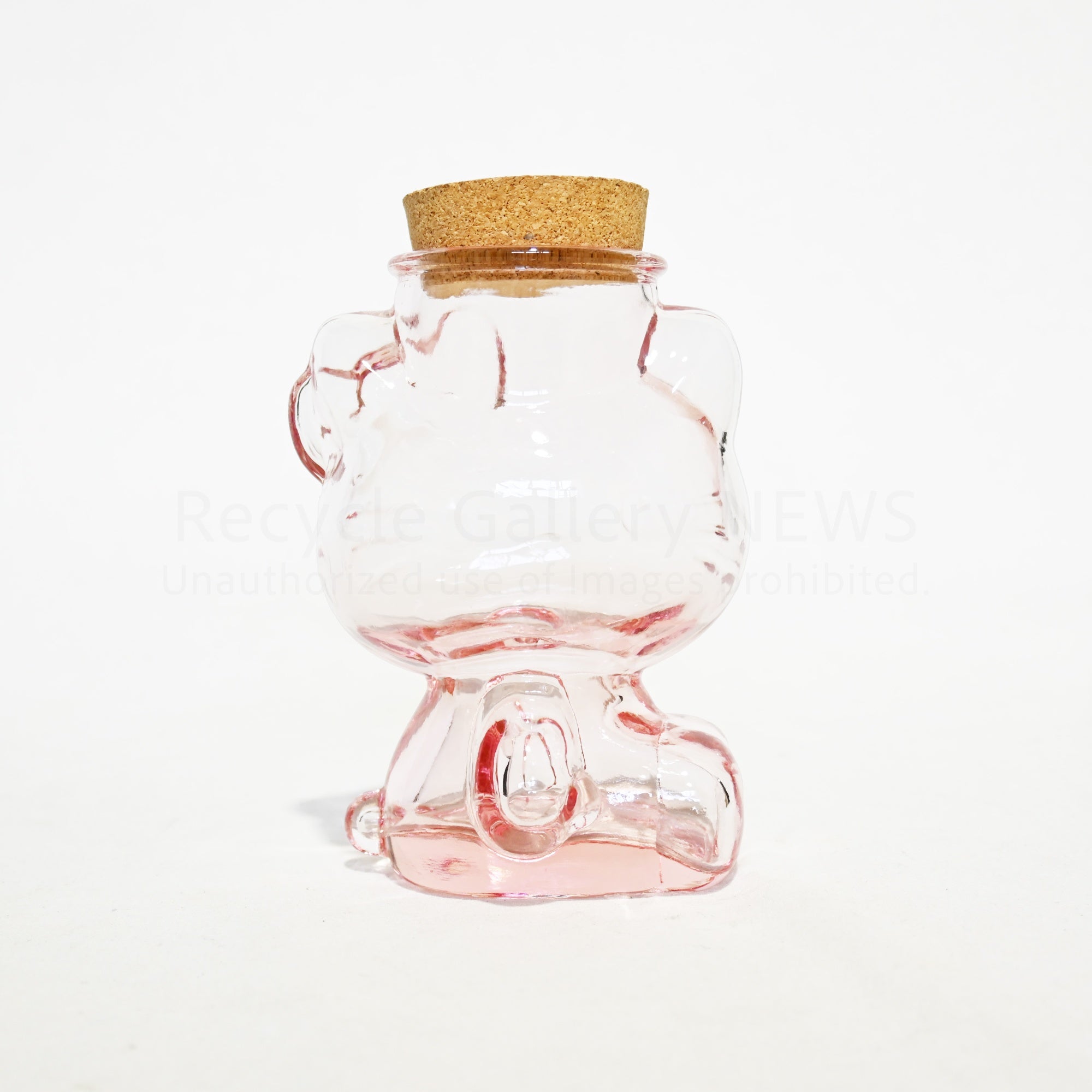 Sanrio Hello Kitty Glass Pot Rare 2000 Japan / サンリオ ハローキティ ガラスポット 非売品 2000年 日本