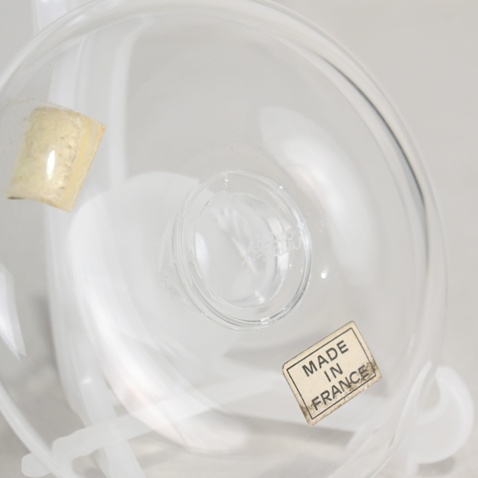 Lalique Accessory Tray Glass Sparrow Bird France / ラリック アクセサリートレイ ガラス 雀 スズメ 小鳥 フランス