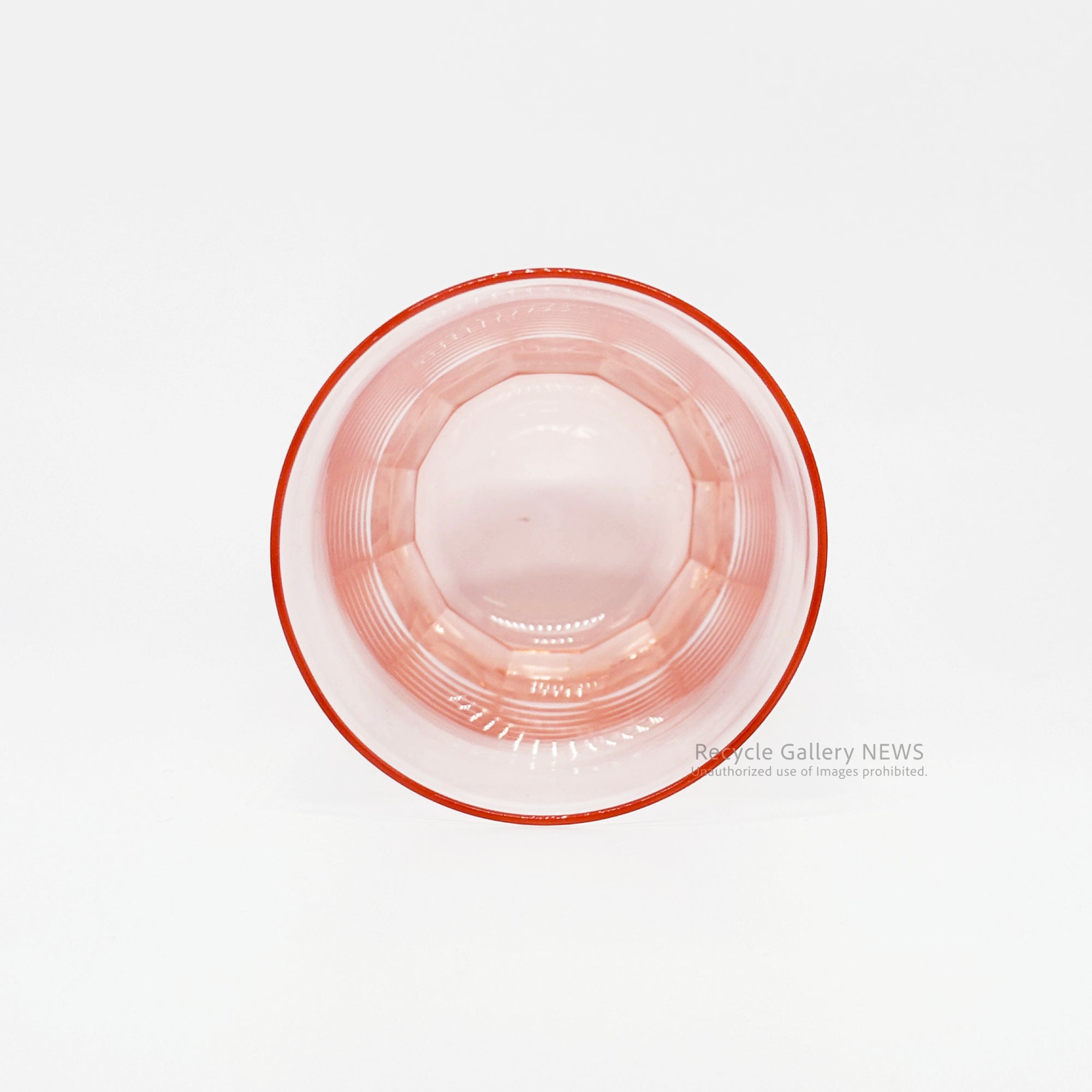 Vintage pink pressed glass set (5 pieces) Japan Retro / 昭和レトロ ピンク グラス 5点セット プレスガラス 当時物
