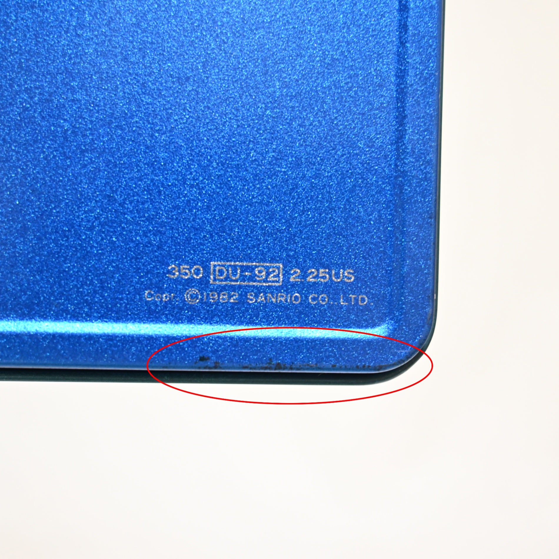 Sanrio Bubble Cheeks Pencil case Retro Japan Vintage / サンリオ バブルチークス 缶ペンケース 昭和レトロ 当時物 ヴィンテージ