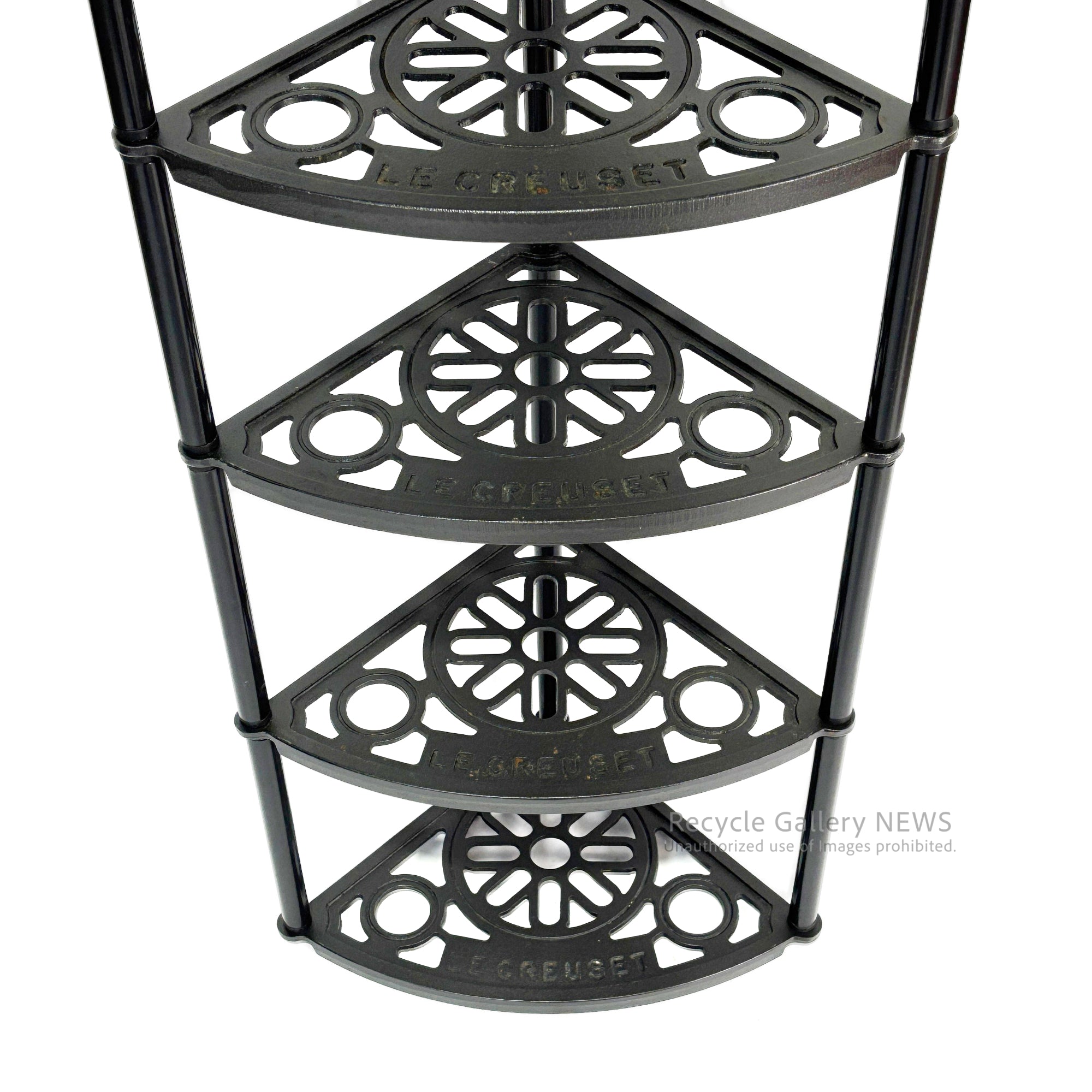 LE CREUSET 5-Tier Pot Stand Pan Rack / ル・クルーゼ 5段 ポットスタンド 鍋ラック