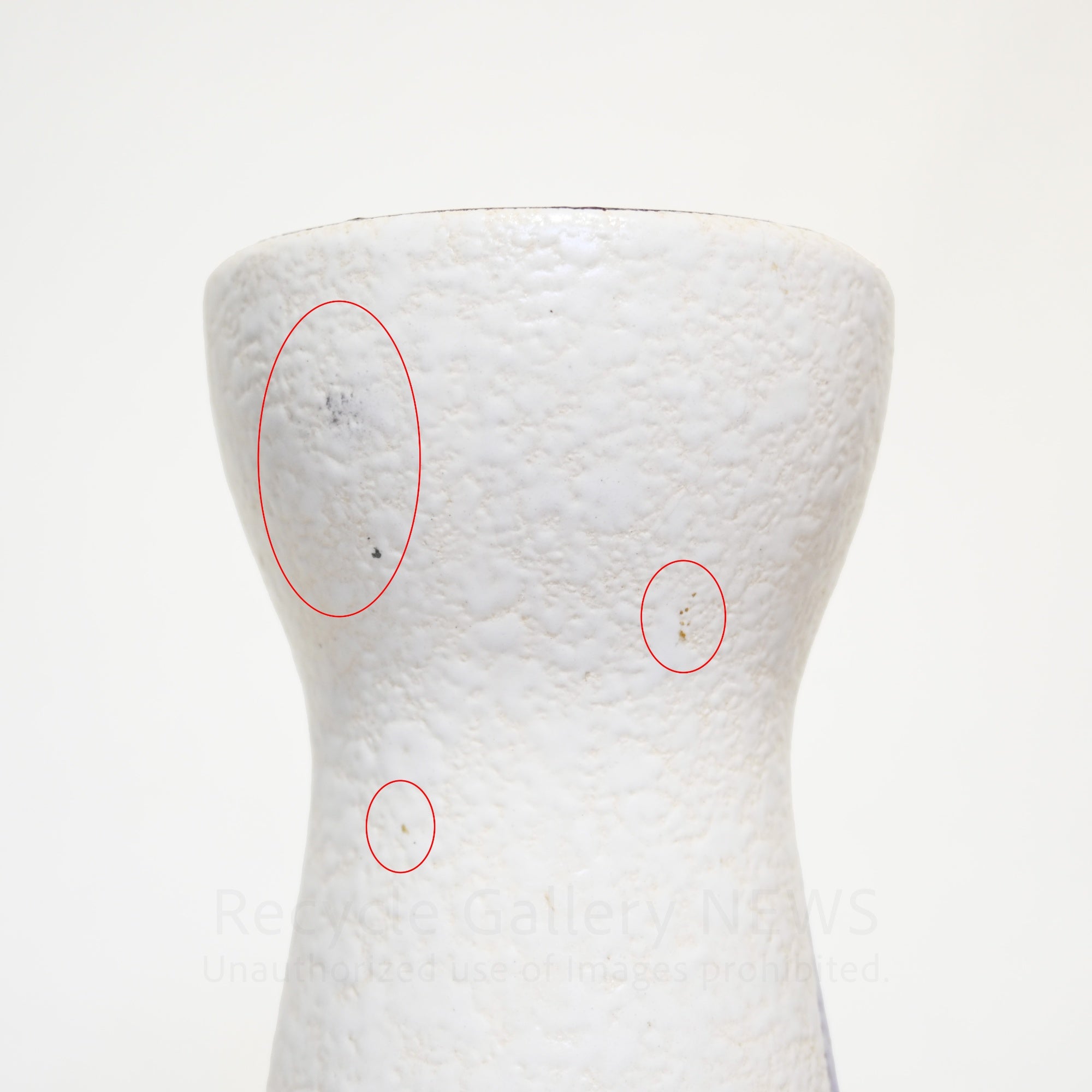 West German Flower Vase Tulip pattern  1950s-1960s Vintage / 西ドイツ製 花瓶 チューリップ柄 推定1950〜60年代 ヴィンテージ