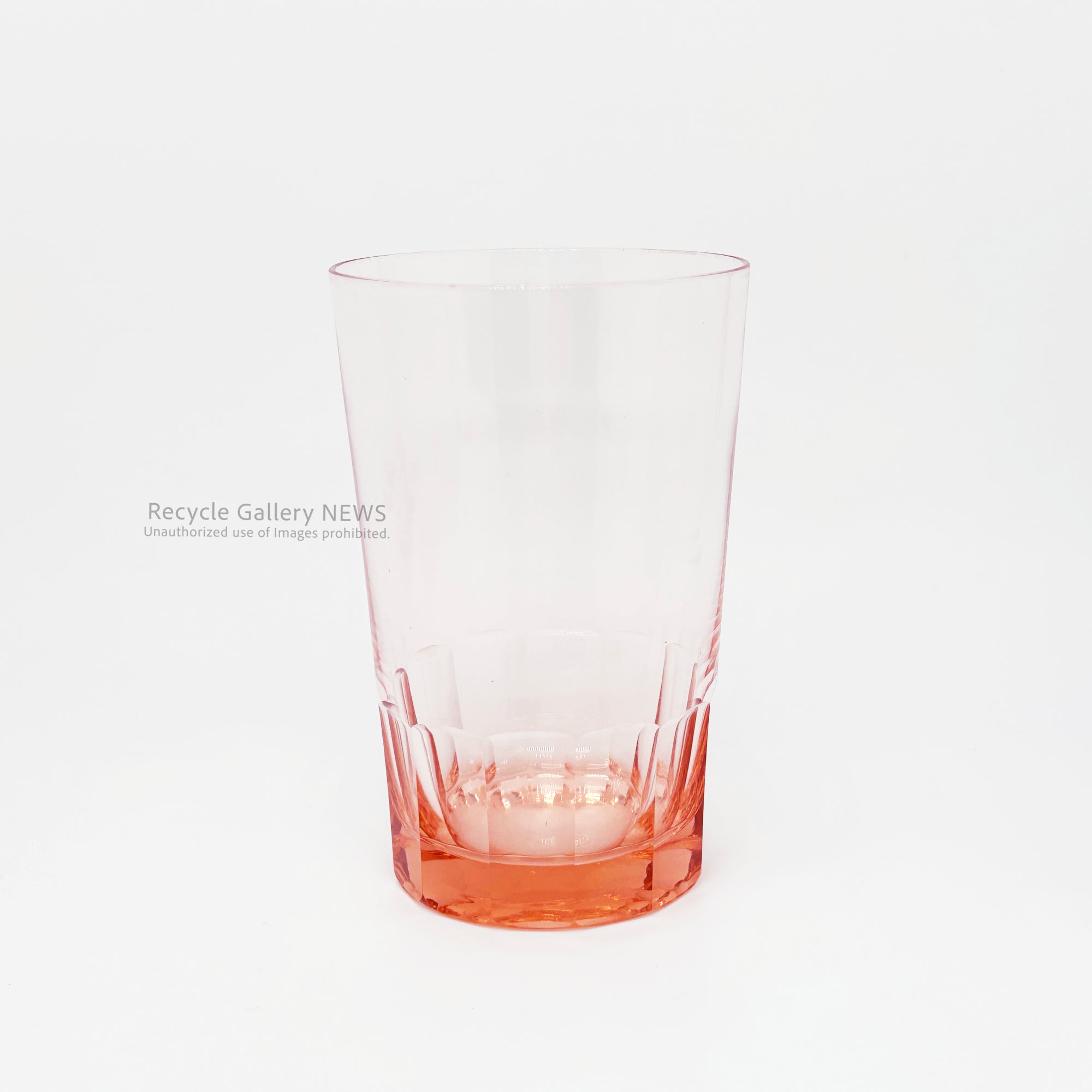 Vintage pink pressed glass set (5 pieces) Japan Retro / 昭和レトロ ピンク グラス 5点セット プレスガラス 当時物