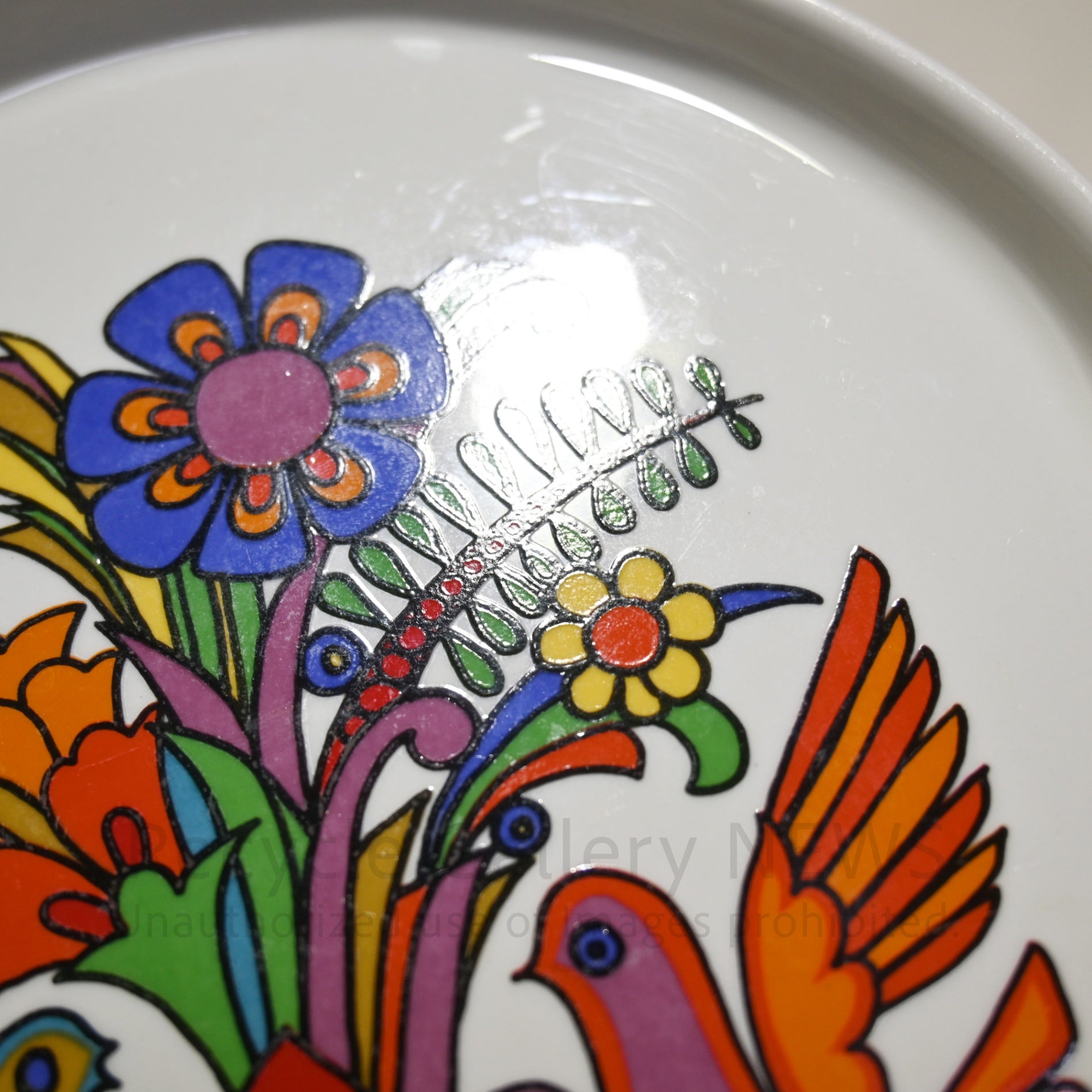 Villeroy&Boch Acapulco oval plate France Made in Germany / ビレロイ＆ボッホ アカプルコ プレート トレー 皿 フランス ドイツ製