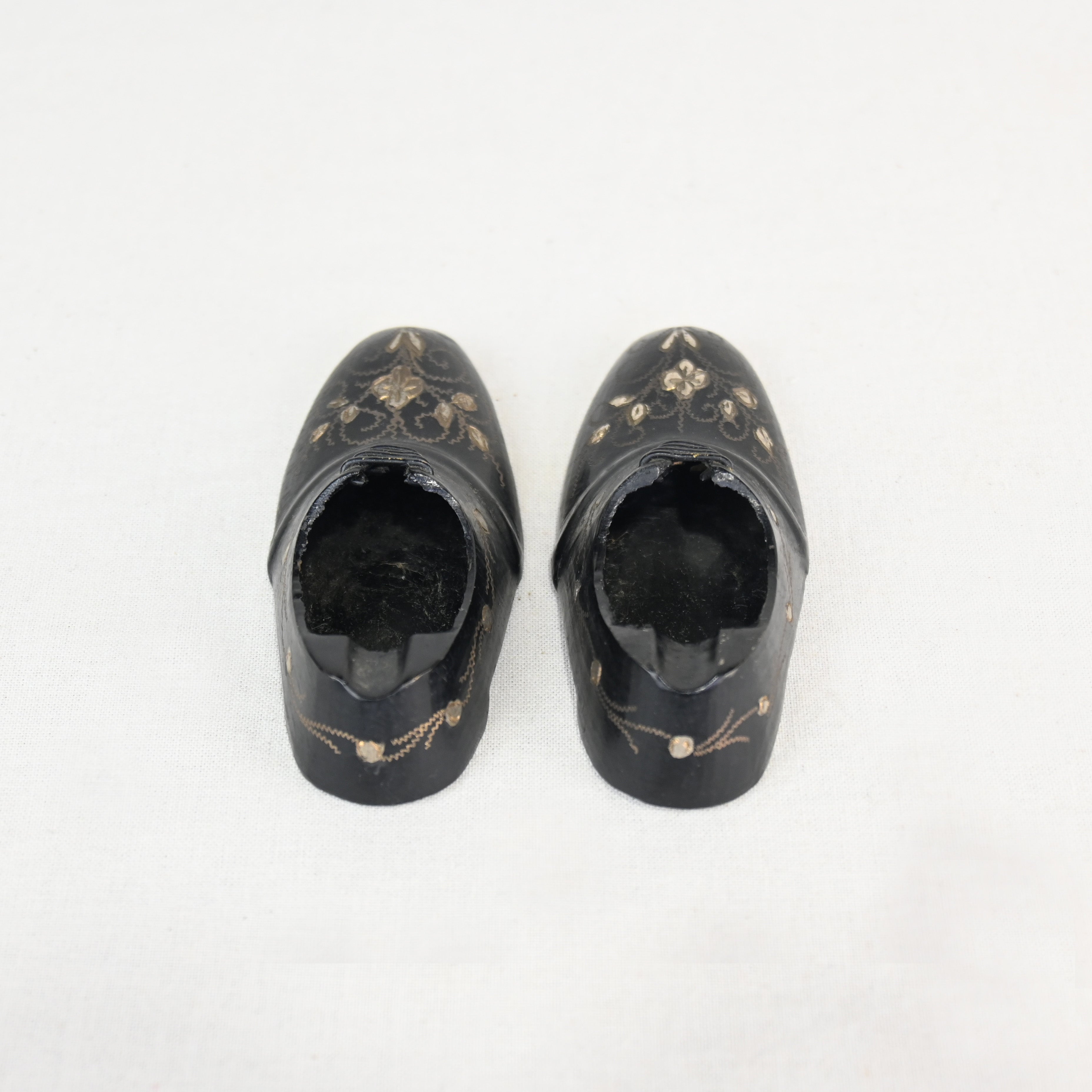 Indian vintage Brass Shoes Ash tray / インド ヴィンテージ 真鍮 灰皿 革靴