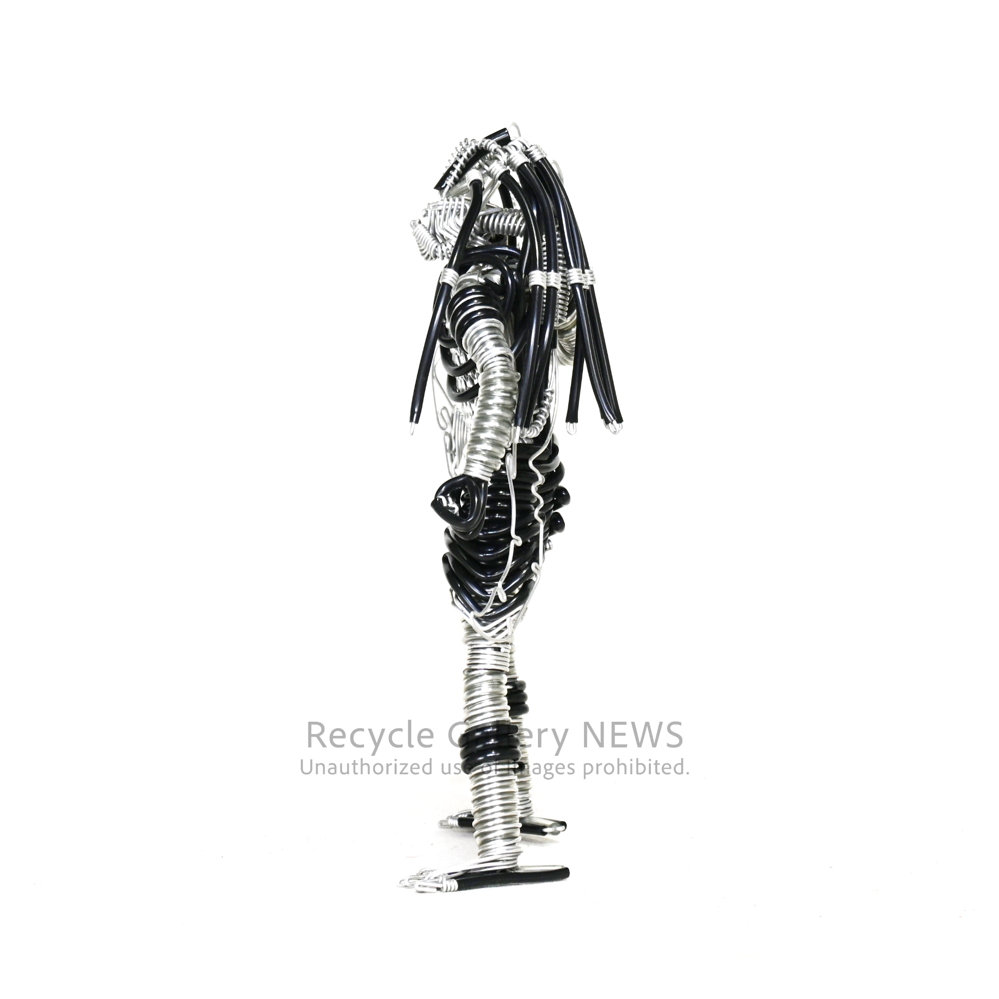 Wire art figure Predator Handmade Objetct / ワイヤーアートフィギュア プレデター ハンドメイド オブジェ