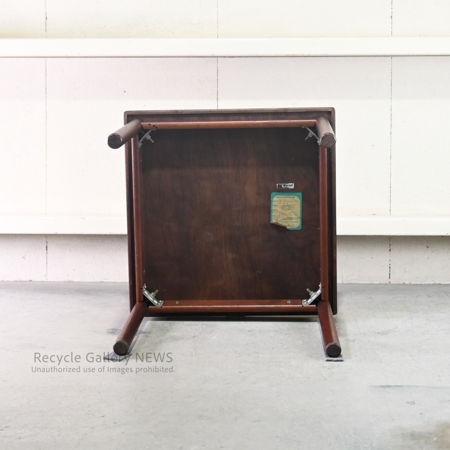 Old Maruni Mahogany Square Table Japanese Modern Design / オールドマルニ マホガニースクエアテーブル 日本 モダンデザイン