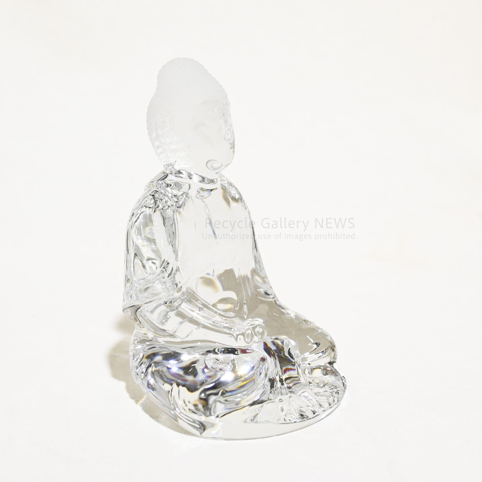 Baccarat Buddha by KENZO TAKADA Crystal Glass / バカラ ブッダ ケンゾータカダ クリスタルガラス 仏像