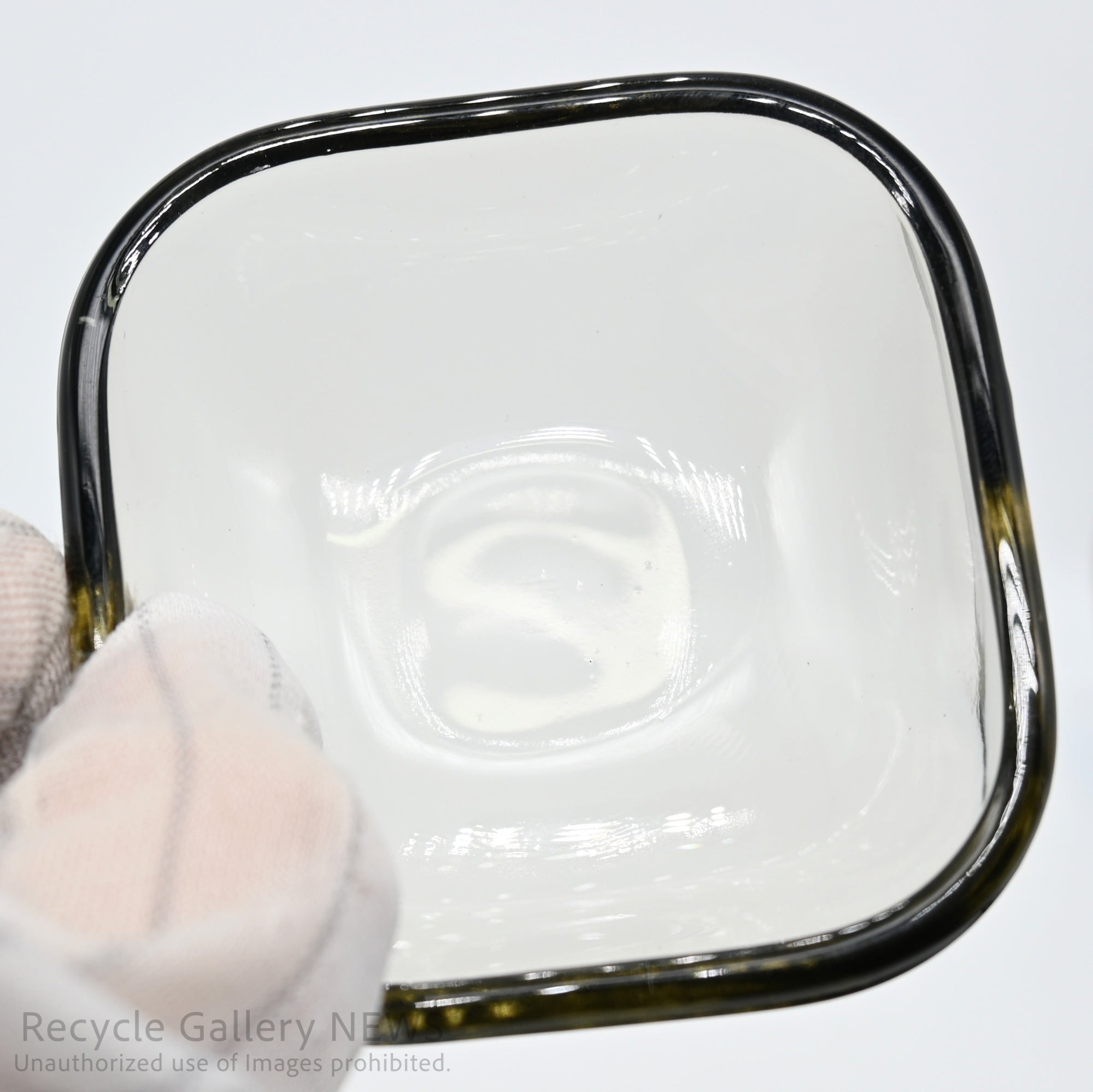 Rare Hoya Glass "Starting Unit series" Set of 7 Plates Smoke Gray Showa Retro / HOYA 保谷硝子 スターティングユニット 7点セット スモークグレー 昭和レトロ 希少