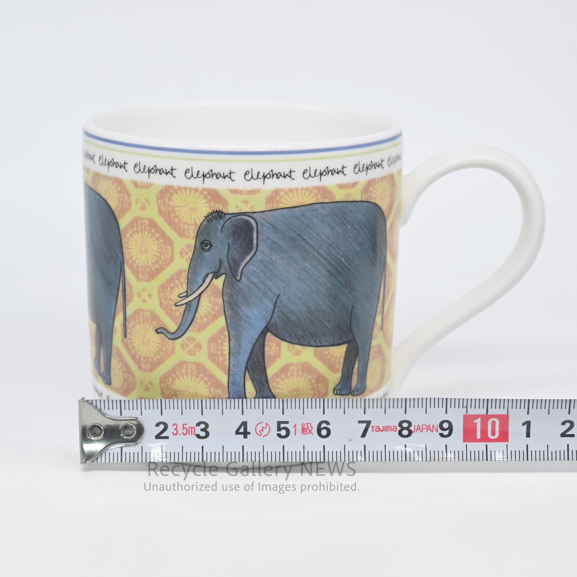 WEDGWOOD "ELEPHANT" mug British Animal Motif / ウェッジウッド "エレファント" マグ  イギリス  動物