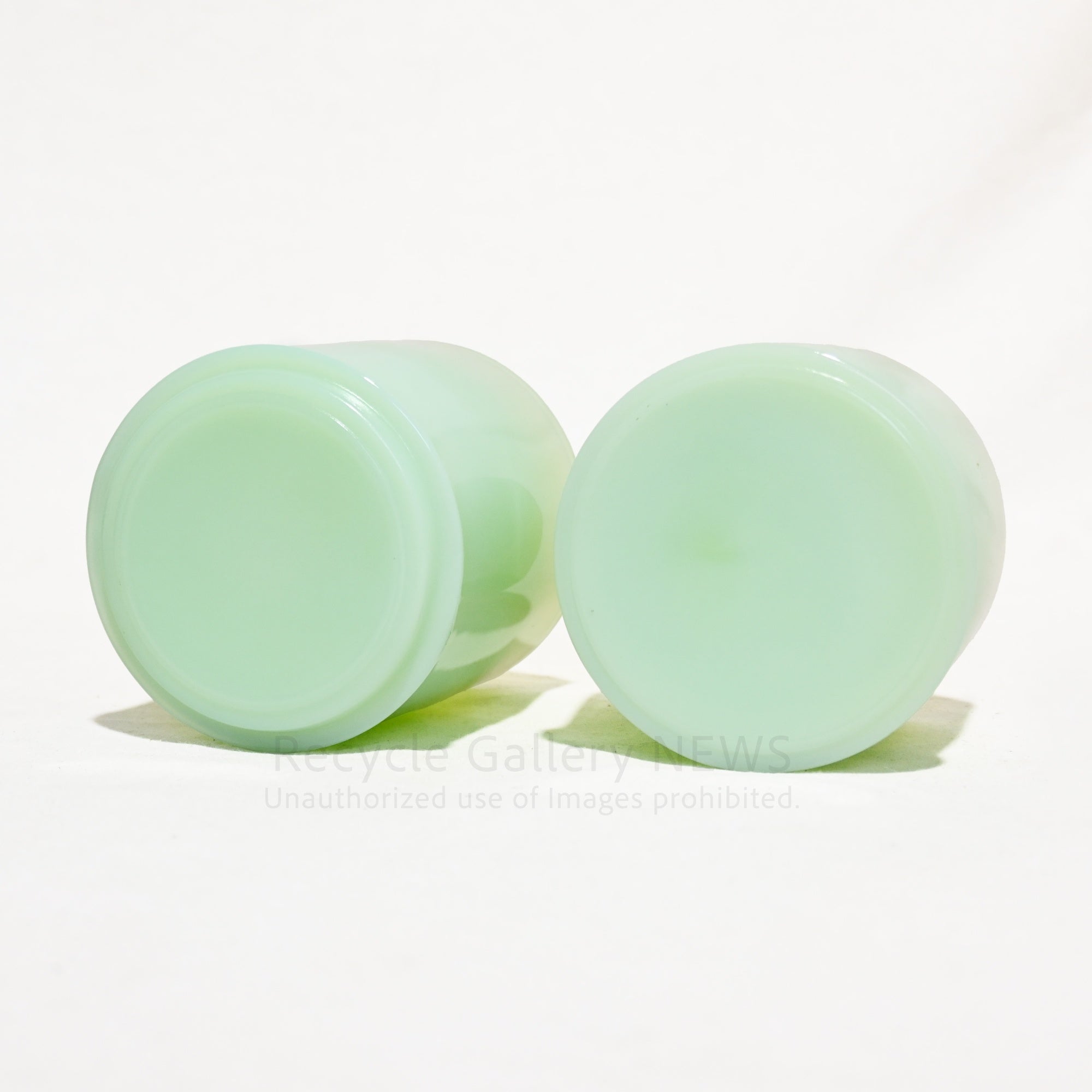 SHISEIDO Cotton Pot Novelty Small Item Holder 2001 Japan / 資生堂 2段コットンポット 限定 非売品 ノベルティ 小物入れ 2001年 日本