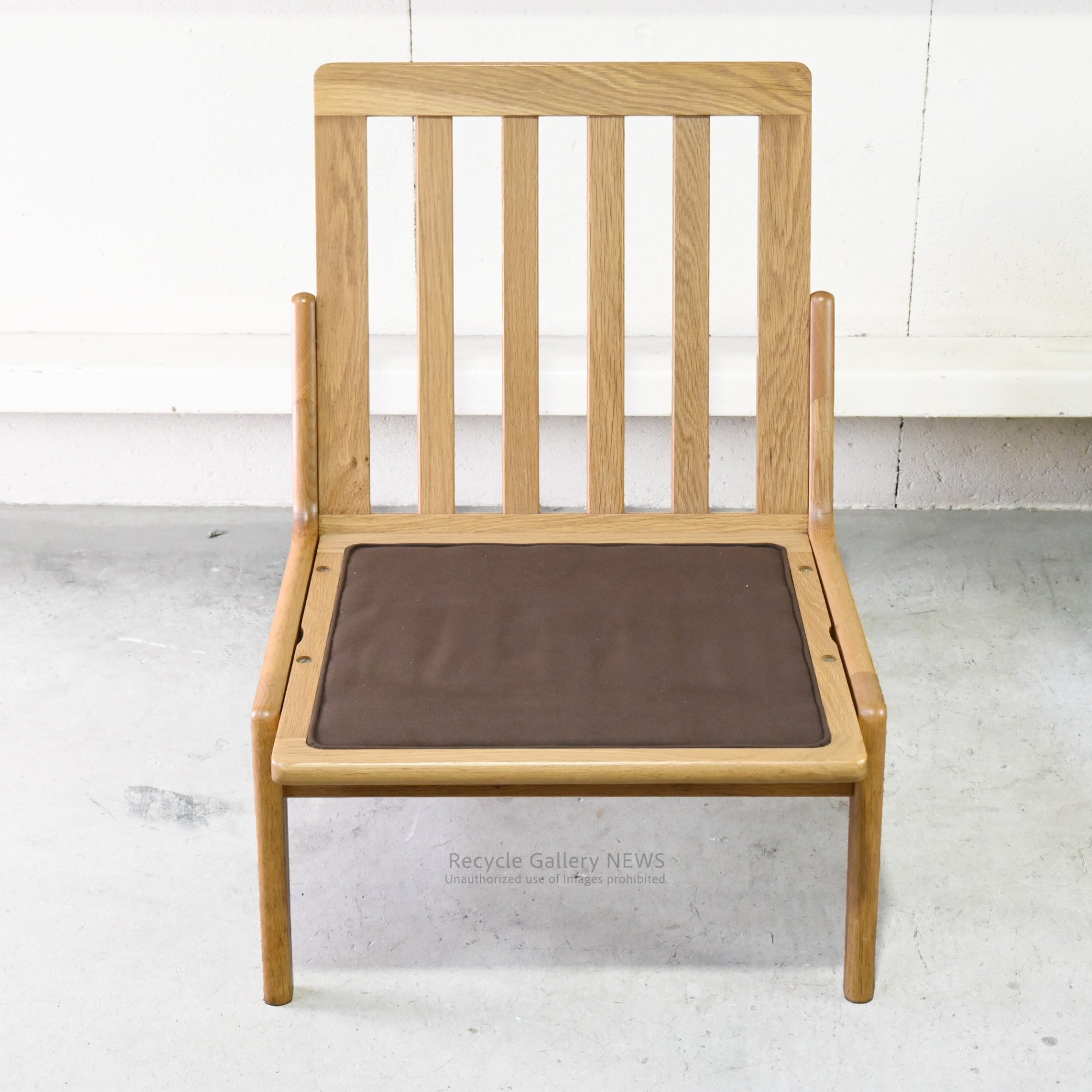 Maruni60 Frame Chair in Green Fabric Japanese Mid Century Modern / マルニ60 フレームチェア グリーンファブリック 日本 ミッドセンチュリー  ジャパニーズモダン