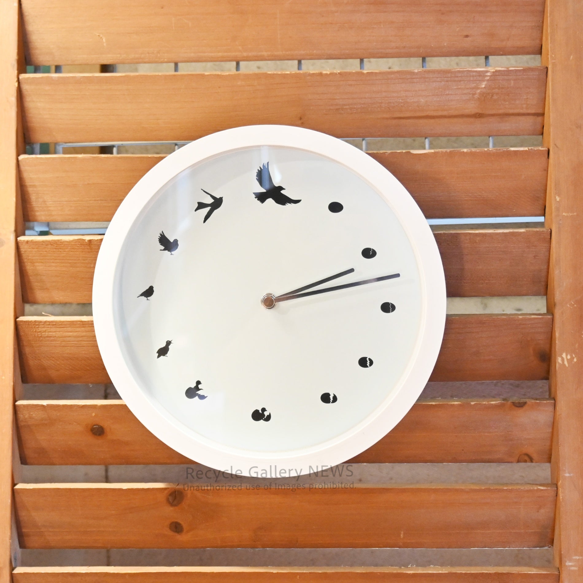 Lemnos Wooden Wall Clock  Made in Japan Scandinavian Style / レムノス 掛時計 木製 日本製 北欧テイスト
