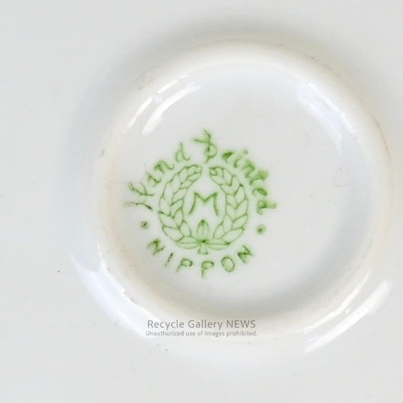 Old Noritake plate 1910~1911's Japan vintage / オールドノリタケ 花蝶金彩プレート 1910~1911年製