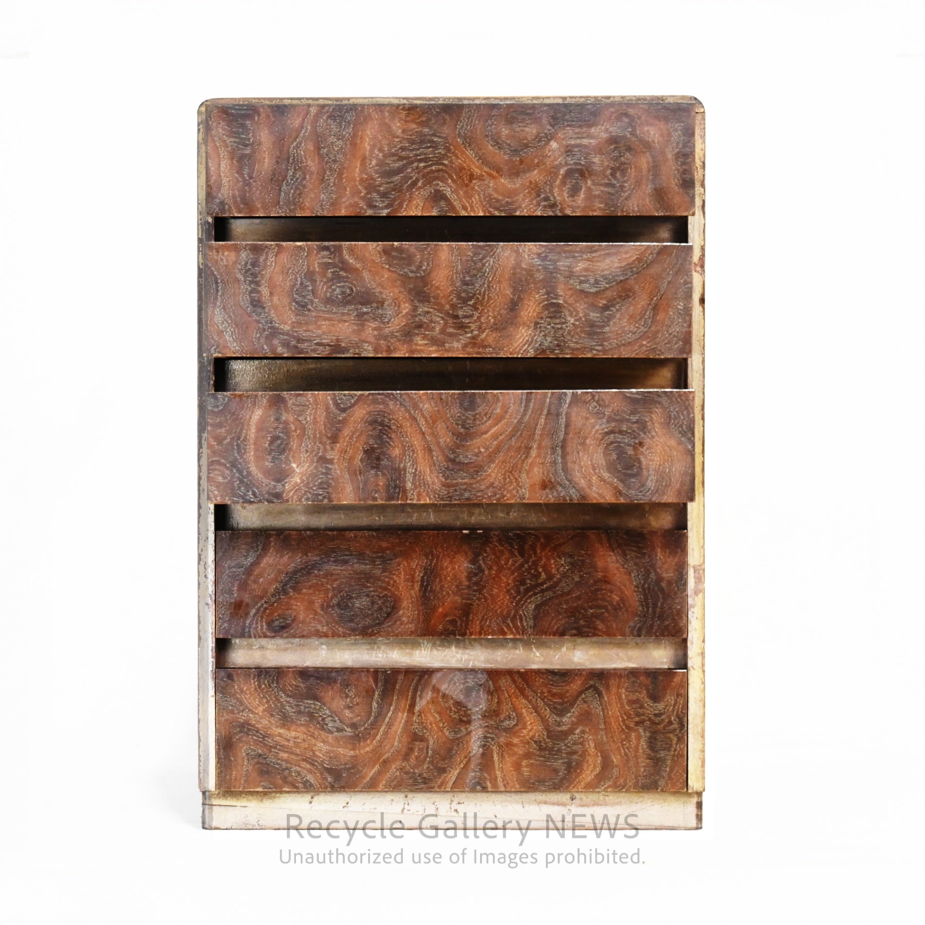 Showa Retro 5-Drawer Small Drawer Shelf Made in Japan / 昭和レトロ 引き出し5段 小引き出し 棚 日本