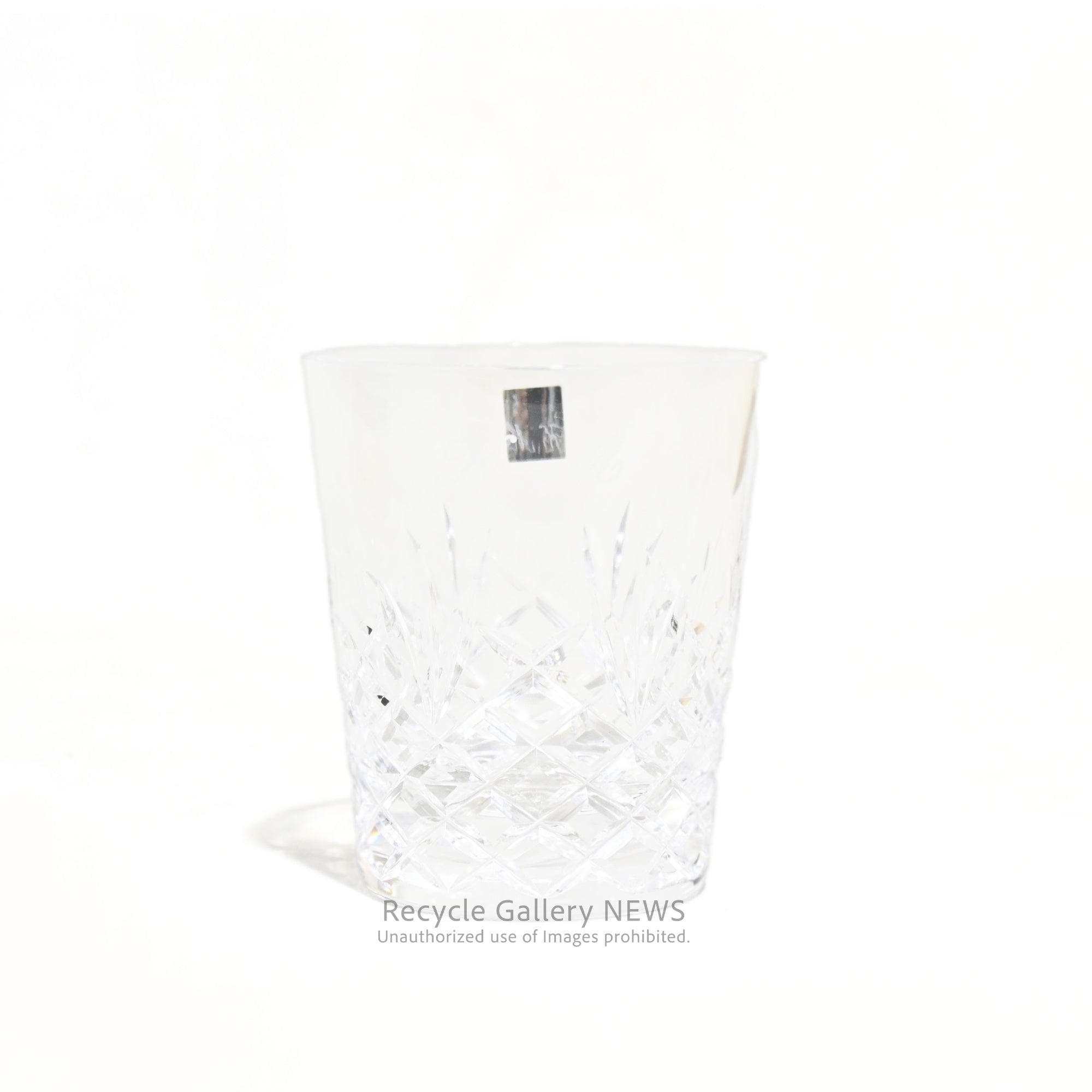 Kagami Crystal Cut Glass My Glass with Initial Engraving Japan / カガミクリスタル 切子グラス マイグラス イニシャル刻印あり 日本