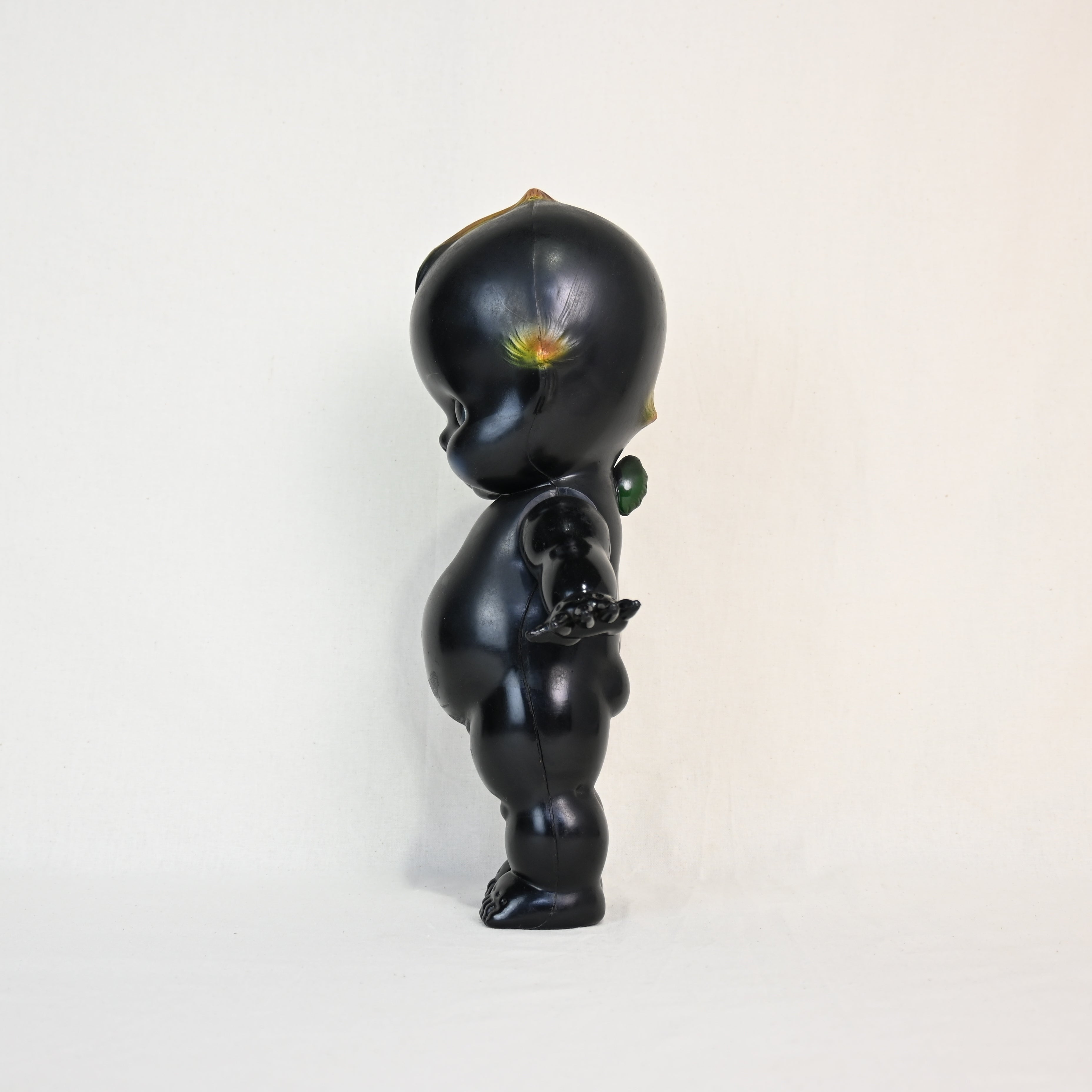 ORIENTAL Kewpie Celluloid doll Black 1960's Japan vintage / オリエンタル社 キューピー人形 ブラック 1960年代