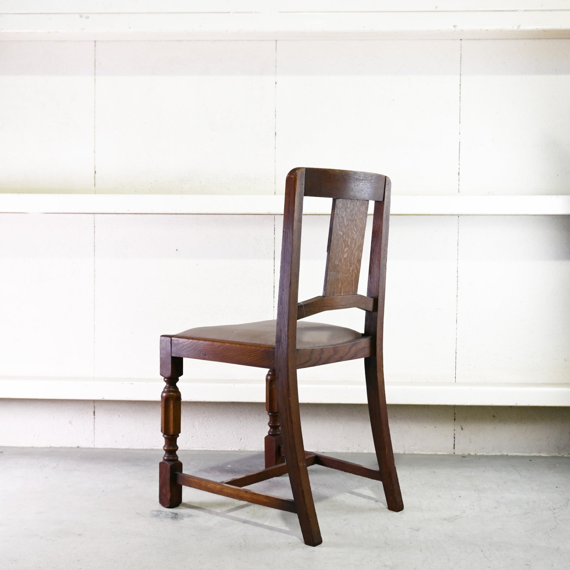 British antique Oakwood dining chair / イギリス 英国 アンティーク オークウッド ダイニングチェア 椅子