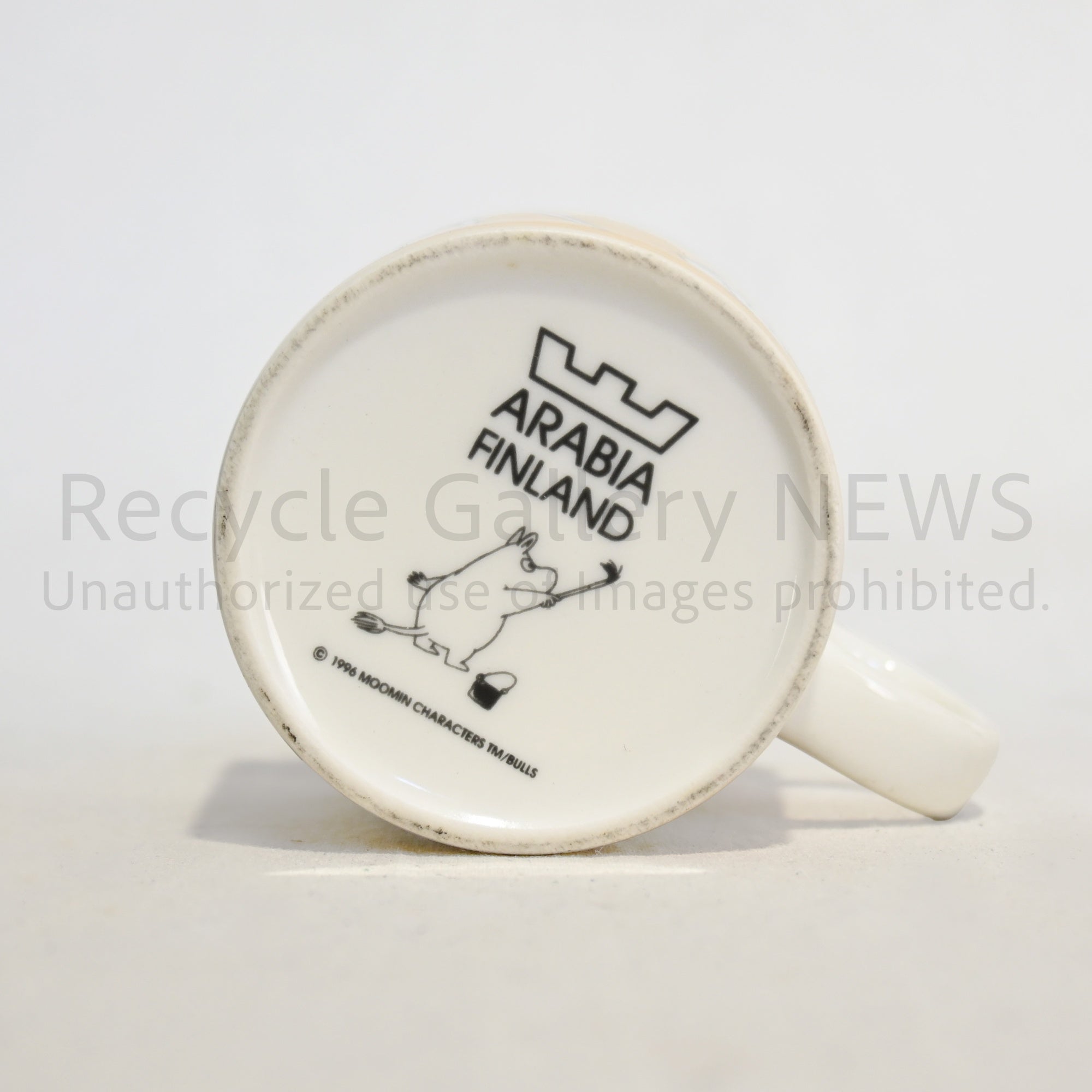 MOOMIN ARABIA Mug Office Vintage Scandinavian / ムーミン アラビア マグ オフィス 廃盤 ヴィンテージ 北欧
