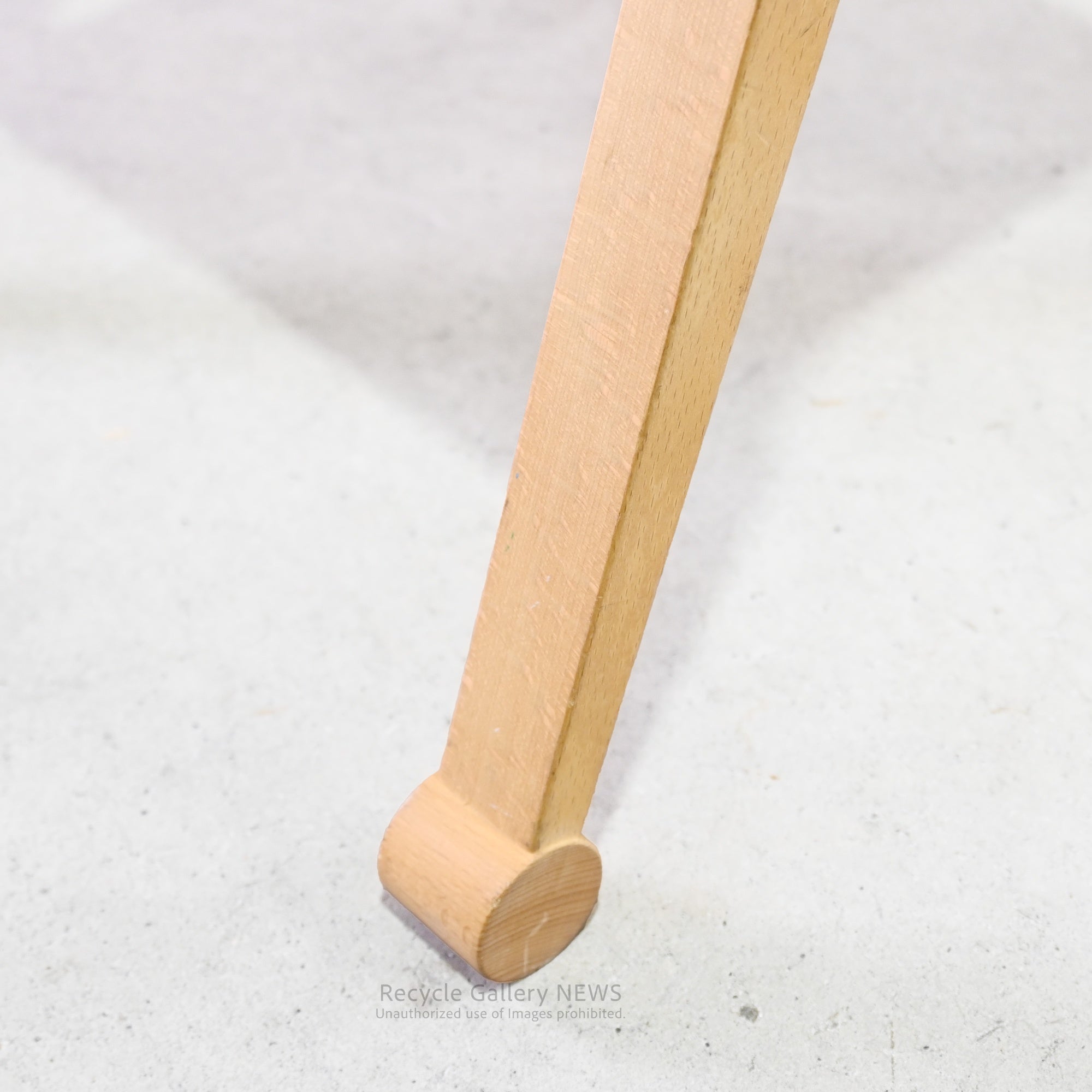 Nisshin Mokko ac-cent Kids chair White Japan / 日進木工 アクセント キッズチェア ホワイト 日本