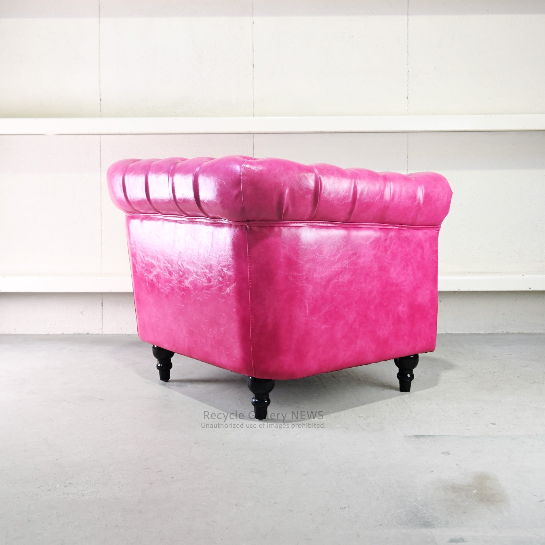 VINCENT Authentic British Chesterfield 1PSofa Industrial Style / ヴィンセント チェスターフィールド シングルソファー イギリス インダストリアル オーセンティック