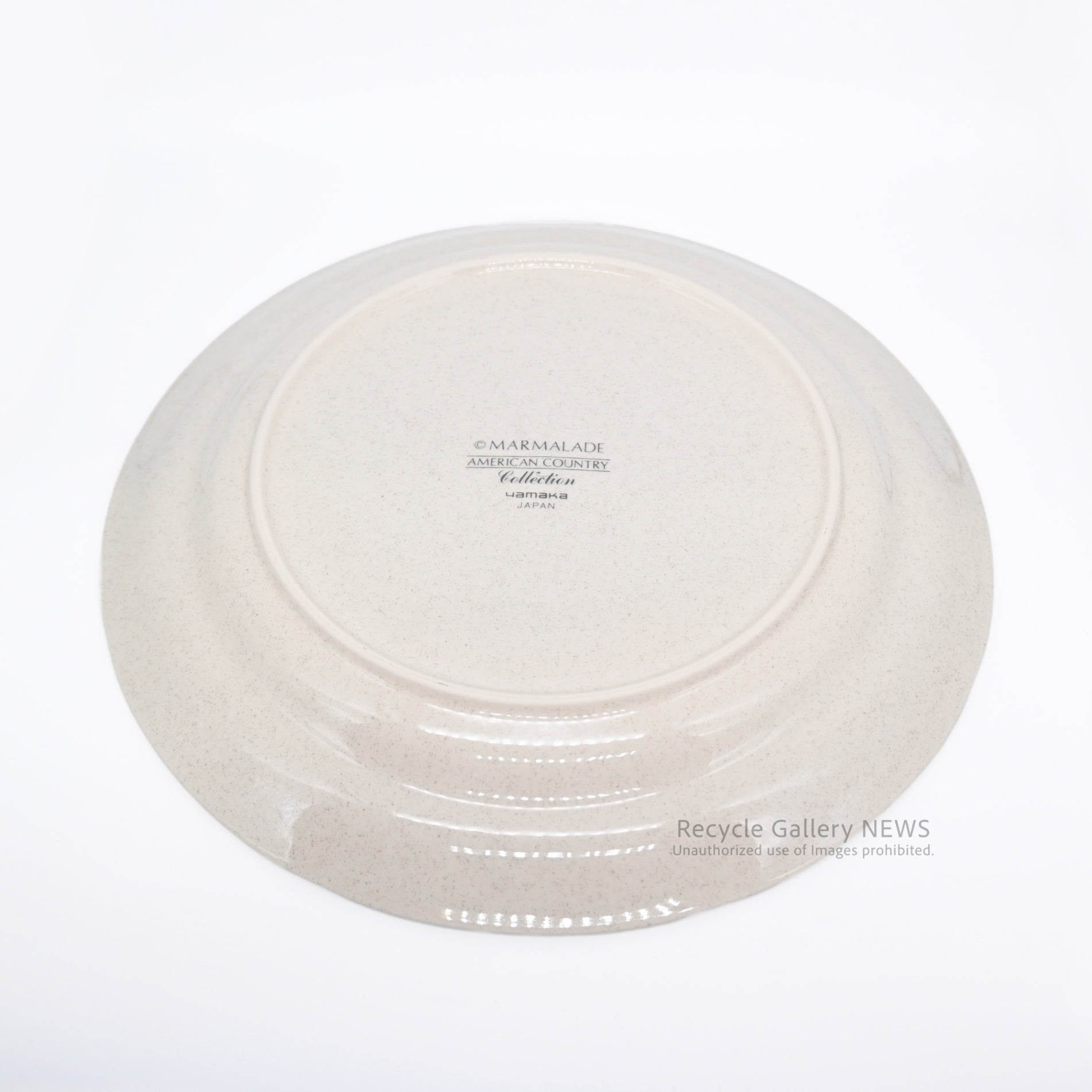 YAMAKA "Marmalade" American Country Style Bowl, Flat Plate, Wooden Serving Tongs Set Retro Vintage Tableware Japan / 山加商店 マーマレード アメリカンカントリー ボウル・平皿・木製サービストングセット レトロ ヴィンテージ食器 日本