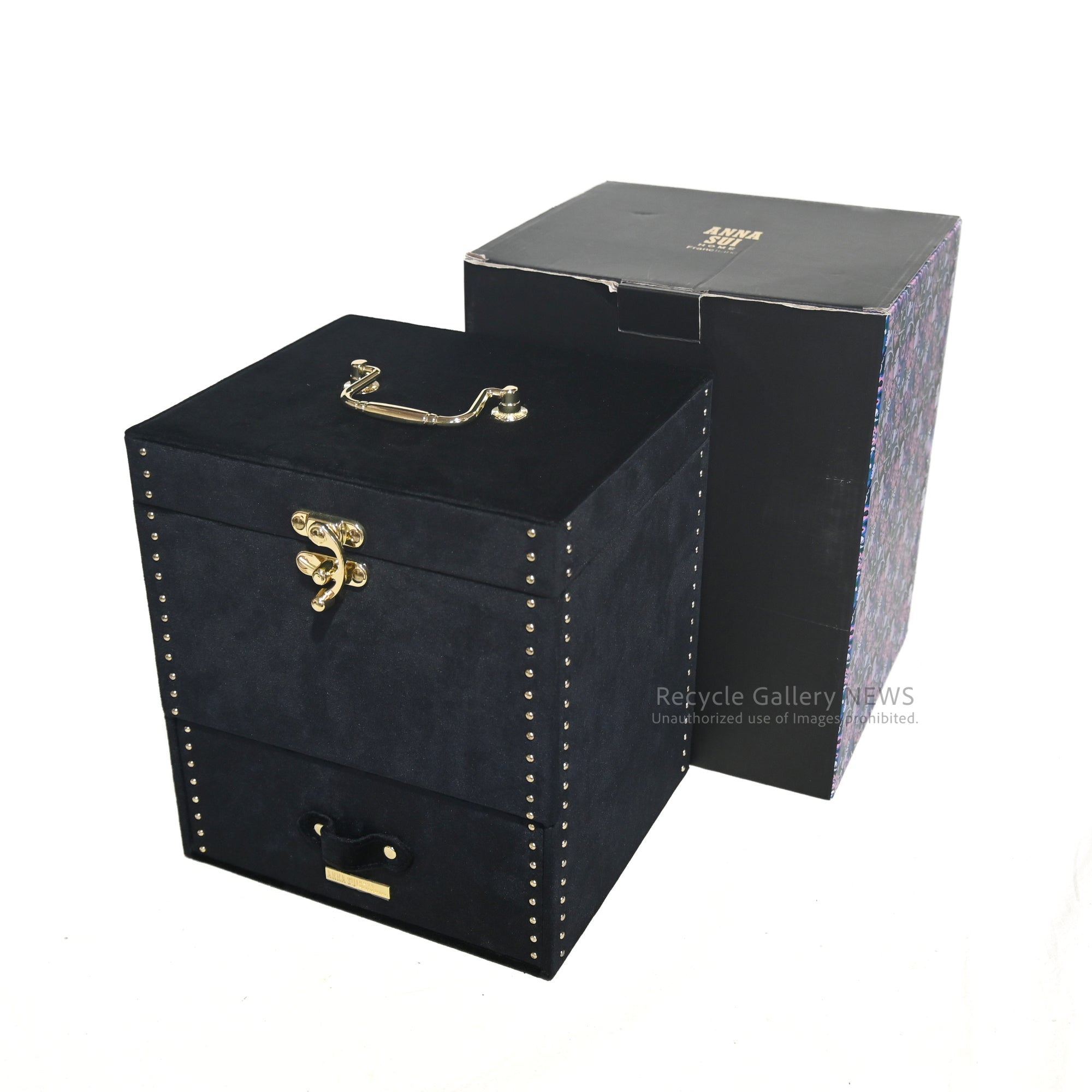 ANNA SUI × Francfranc Makeup Box Unused U .S.A Japan / アナ・スイ × フランフラン メイクボックス 未使用品 アメリカ 日本 雑貨