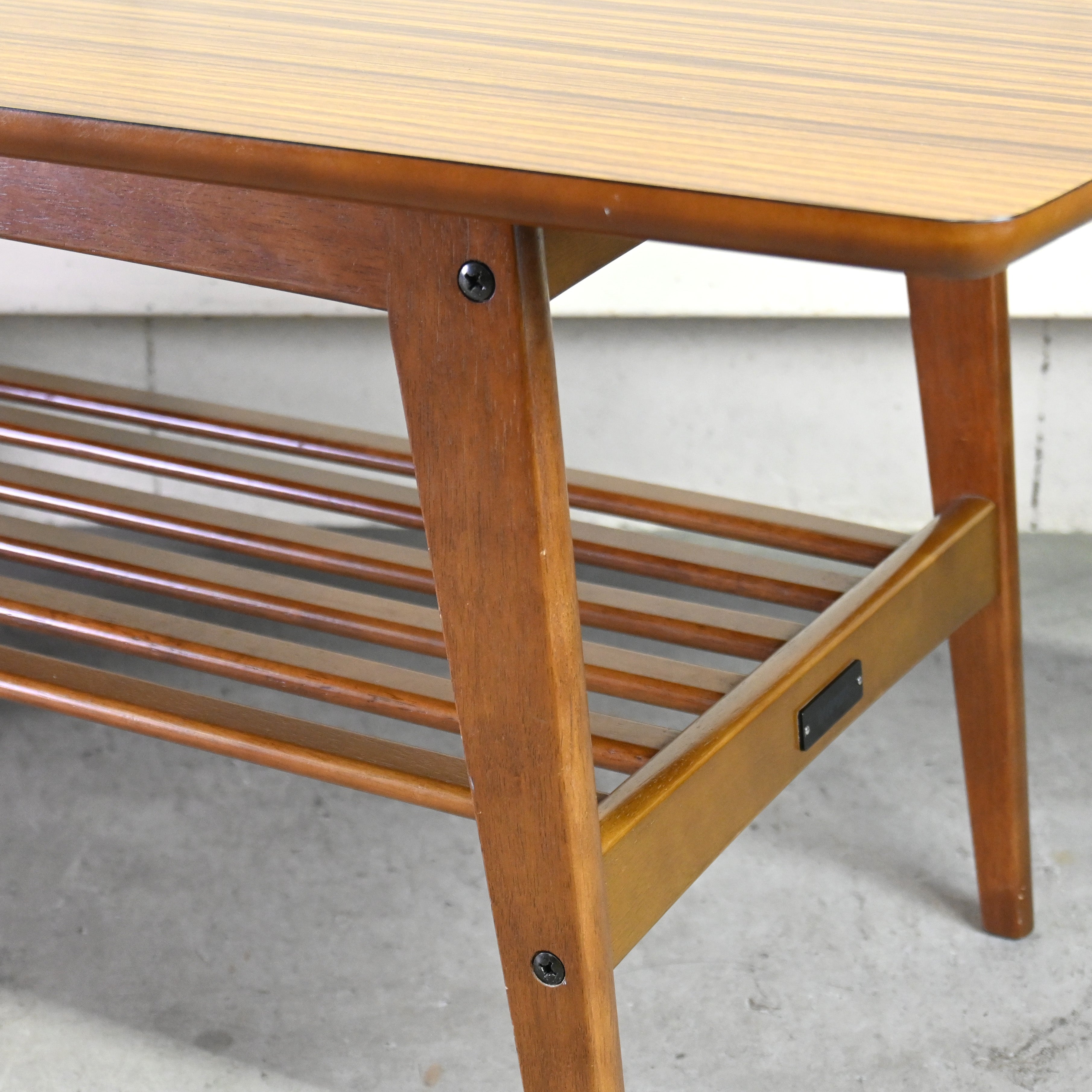 karimoku60 Living table Large Walnut color Japanese modern Long life design / カリモク60  リビングテーブル 大 ウォールナット色 ジャパニーズモダン ロングライフデザイン