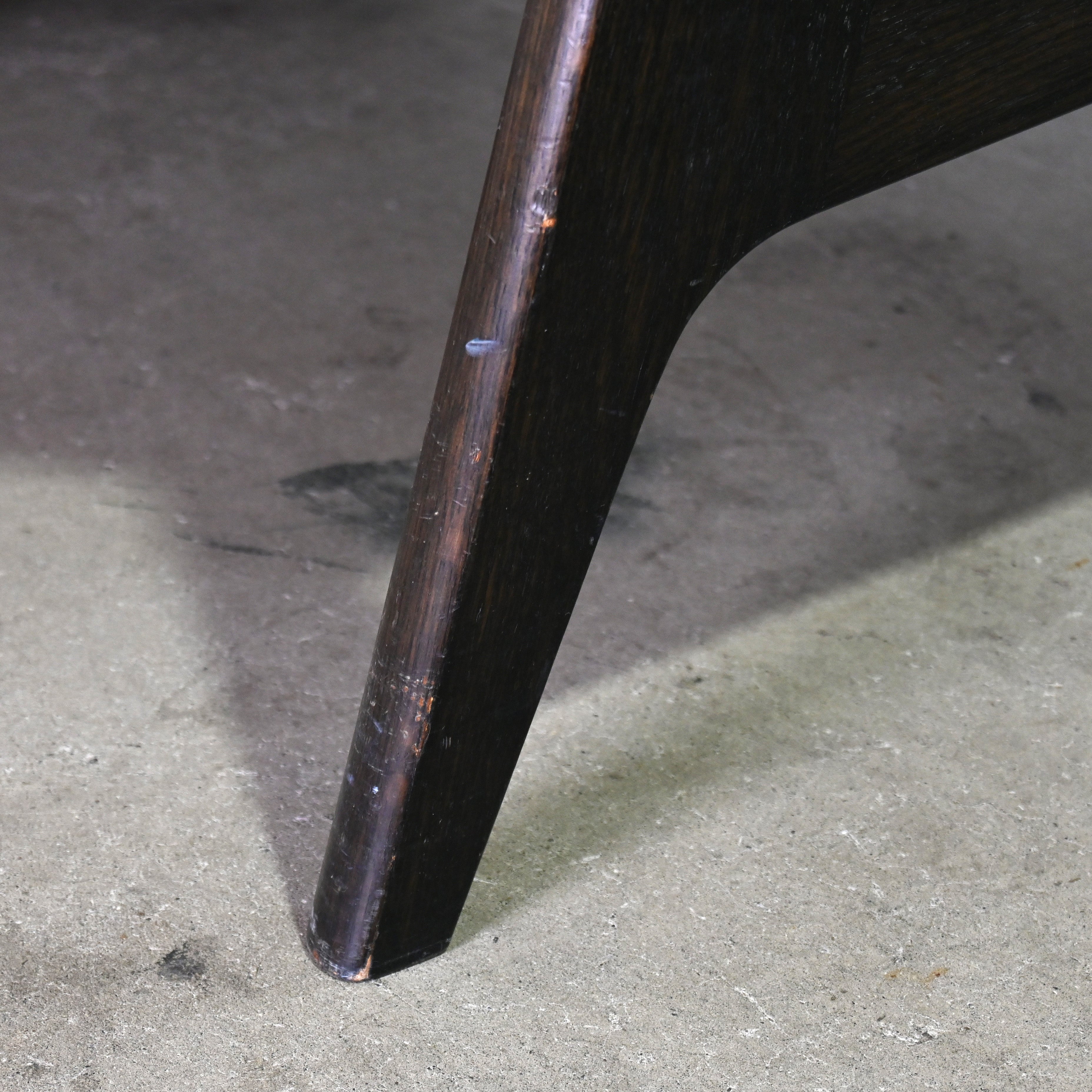 MARUNI60 Frame chair 1seater Walnut Vinyl leather Armless Japanese modern Long life design / マルニ60 フレームチェア 1シーター ウォールナット材 ビニールレザー アームレス ジャパニーズモダン ロングライフデザイン