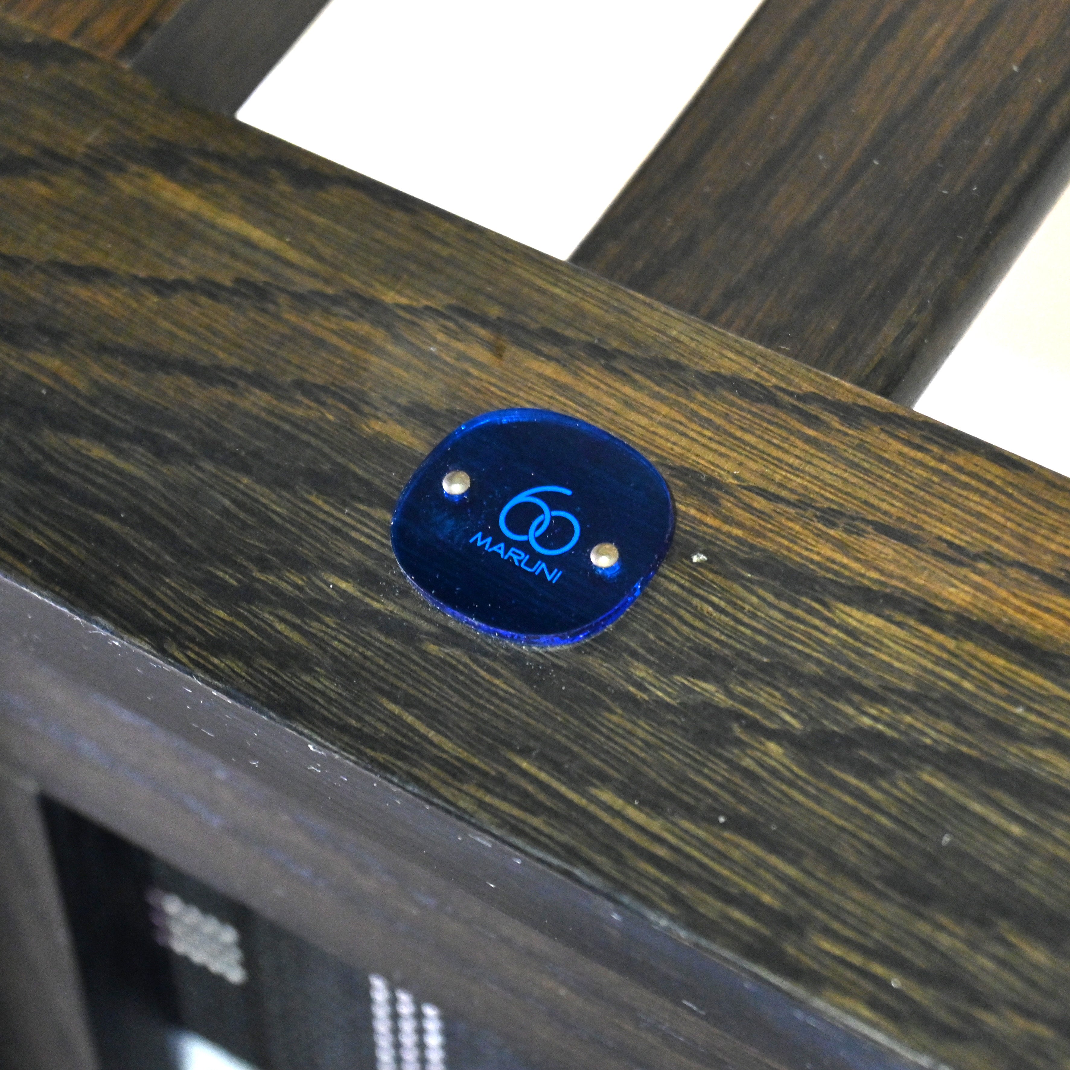 MARUNI60 Frame chair 1seater Walnut Vinyl leather Armless Japanese modern Long life design / マルニ60 フレームチェア 1シーター ウォールナット材 ビニールレザー アームレス ジャパニーズモダン ロングライフデザイン