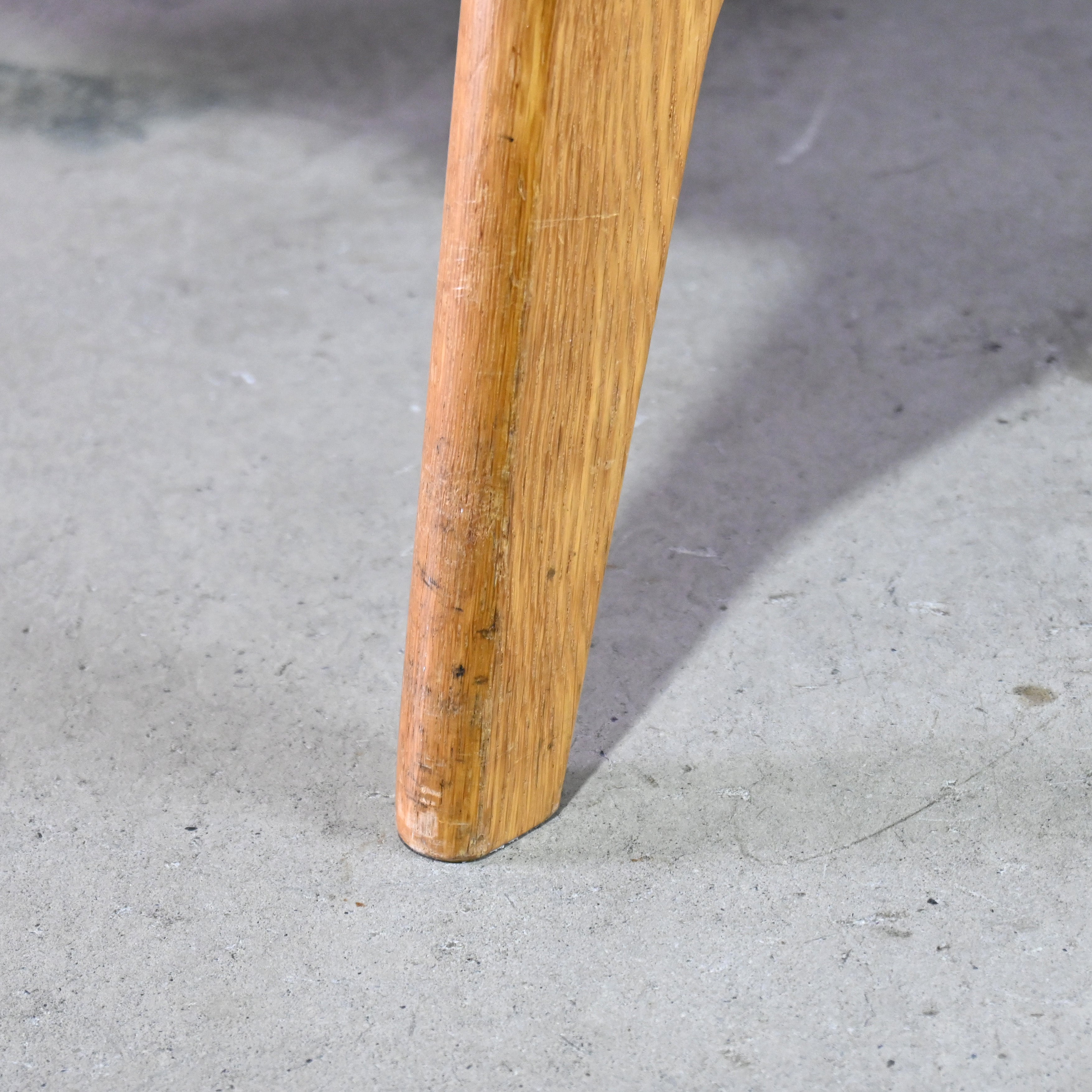 MARUNI60 Frame chair 1seater Oakwood Vinyl leather Armless Japanese modern Long life design / マルニ60 フレームチェア 1シーター オーク材 ビニールレザー アームレス ジャパニーズモダン ロングライフデザイン