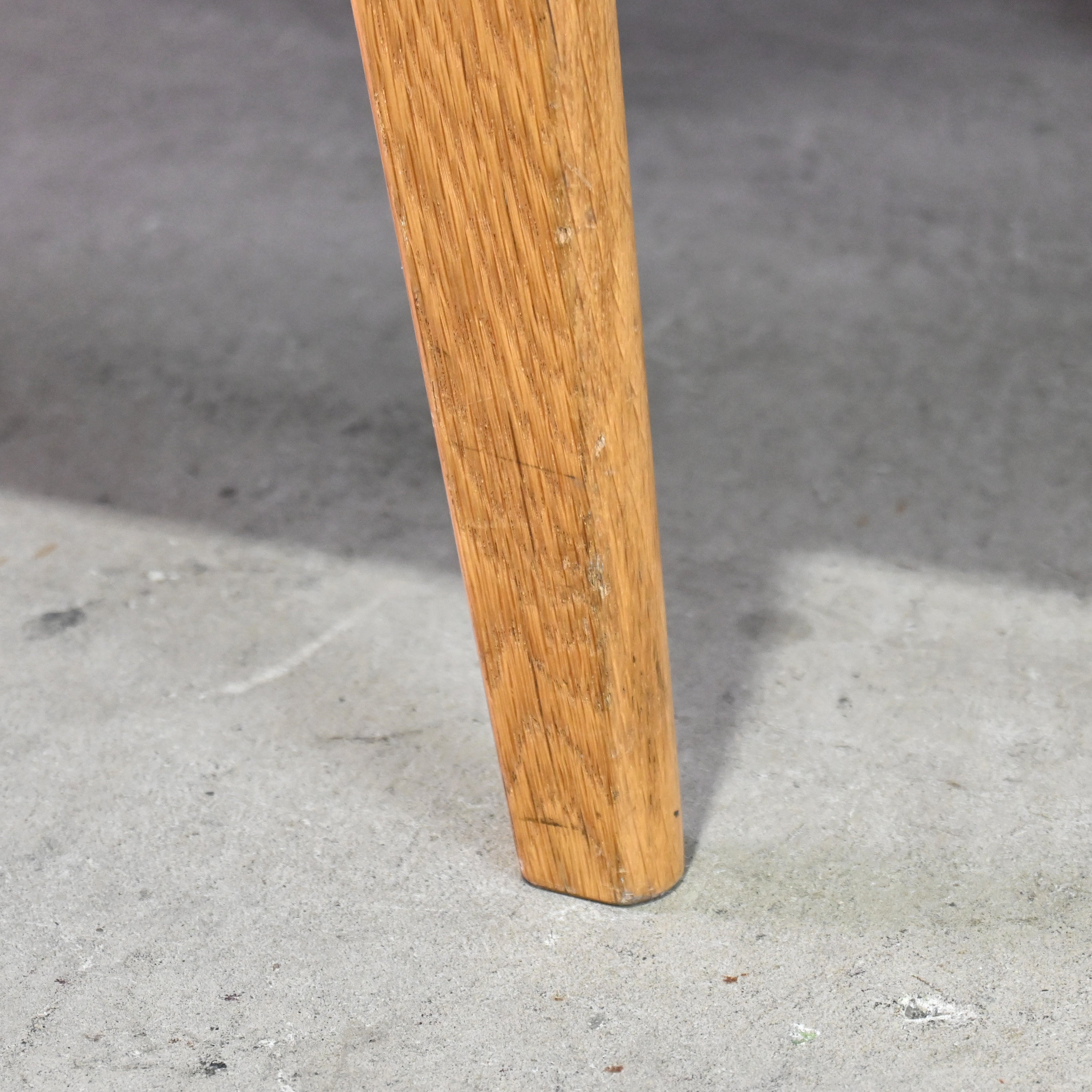 MARUNI60 Frame chair 1seater Oakwood Vinyl leather Armless Japanese modern Long life design / マルニ60 フレームチェア 1シーター オーク材 ビニールレザー アームレス ジャパニーズモダン ロングライフデザイン