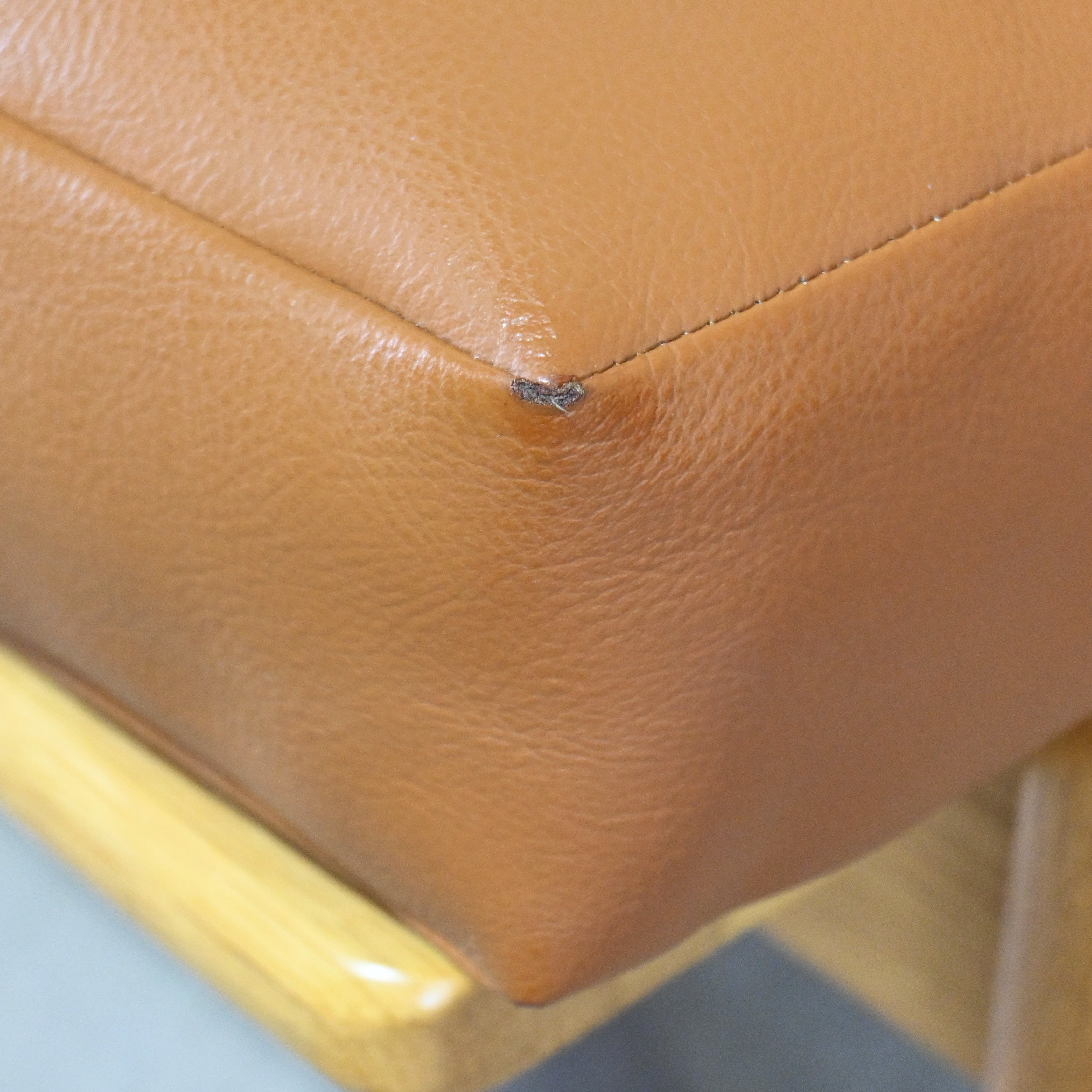 MARUNI60 Frame chair 1seater Oakwood Vinyl leather Armless Japanese modern Long life design / マルニ60 フレームチェア 1シーター オーク材 ビニールレザー アームレス ジャパニーズモダン ロングライフデザイン